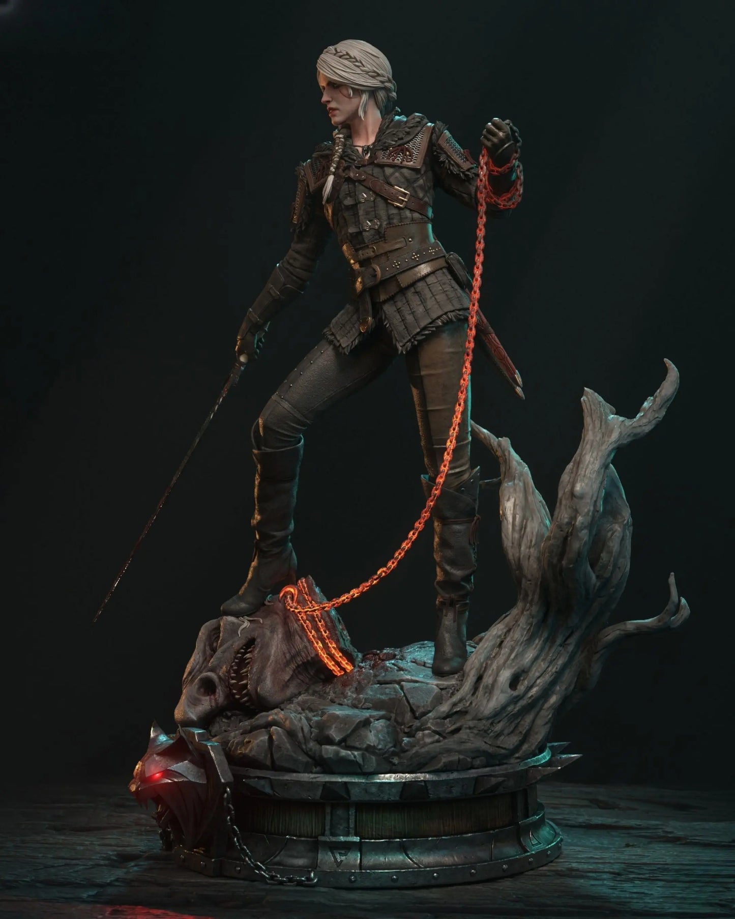 Ciri STL File – The Witcher 4 – 3D Printable Fan Art Model - SeoNyoki3D