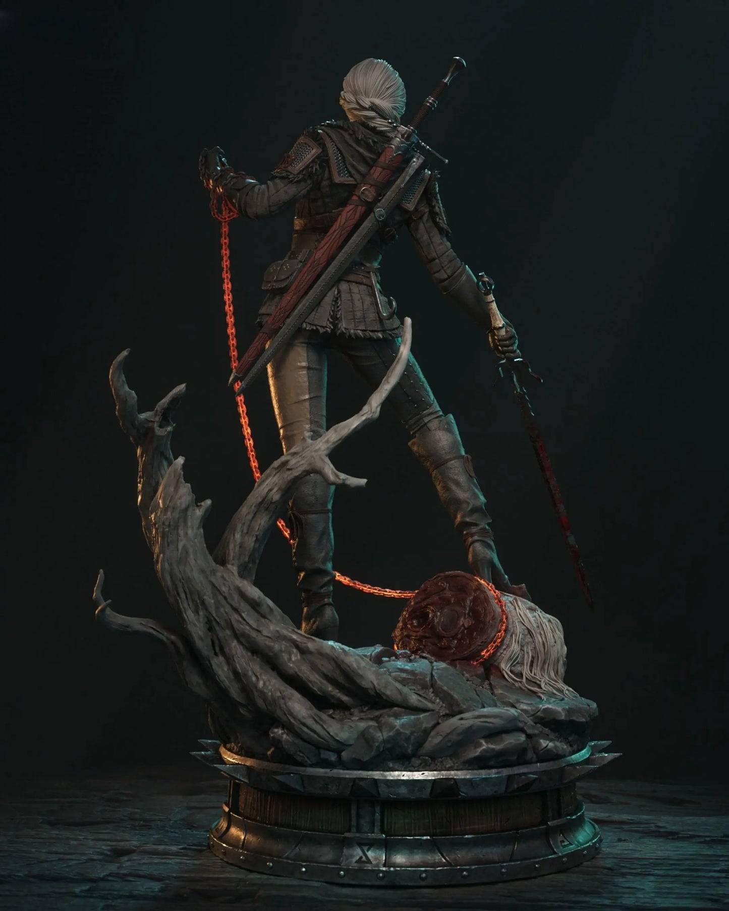 Ciri STL File – The Witcher 4 – 3D Printable Fan Art Model - SeoNyoki3D