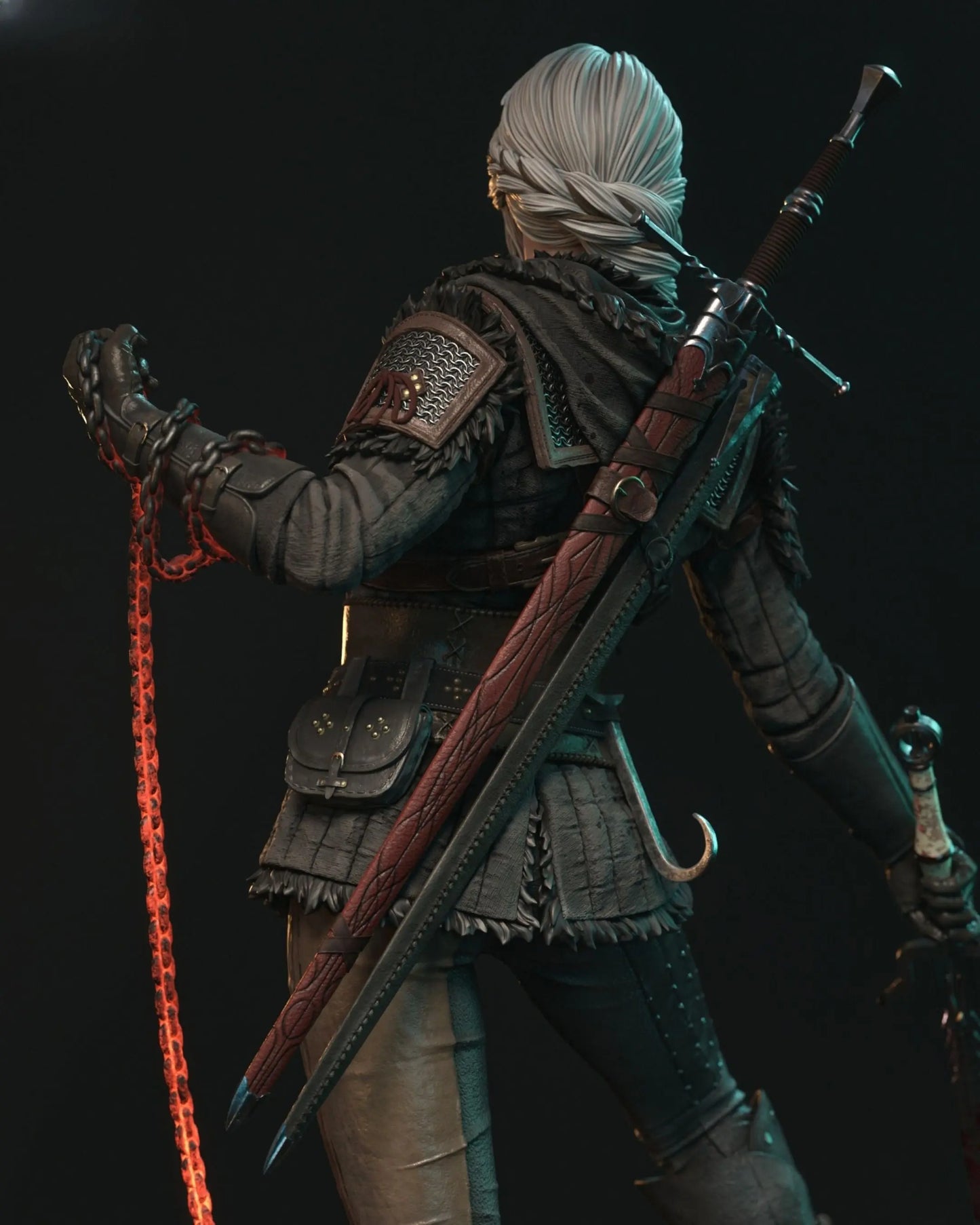 Ciri STL File – The Witcher 4 – 3D Printable Fan Art Model - SeoNyoki3D