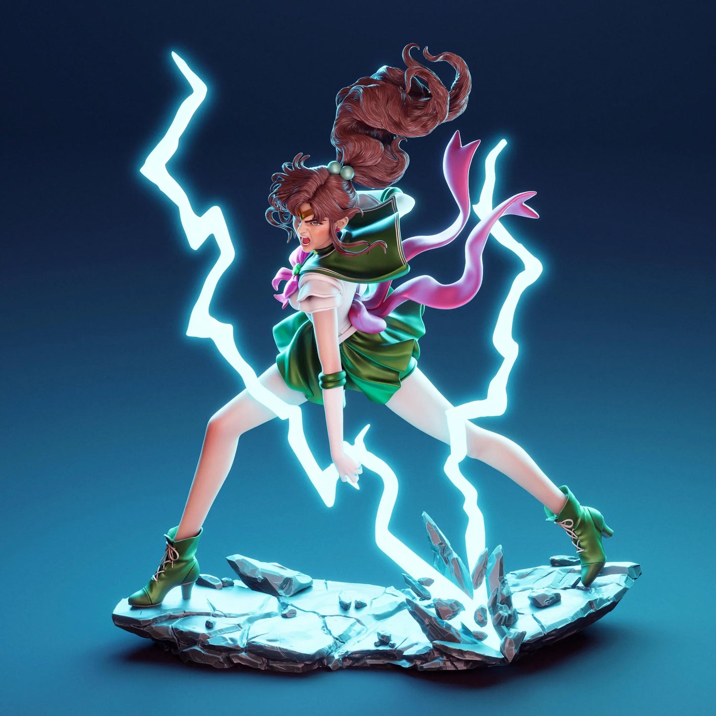 Makoto Sailor Jupiter – Model Sailor Moon - STL 3D Print Files - SeoNyoki3D