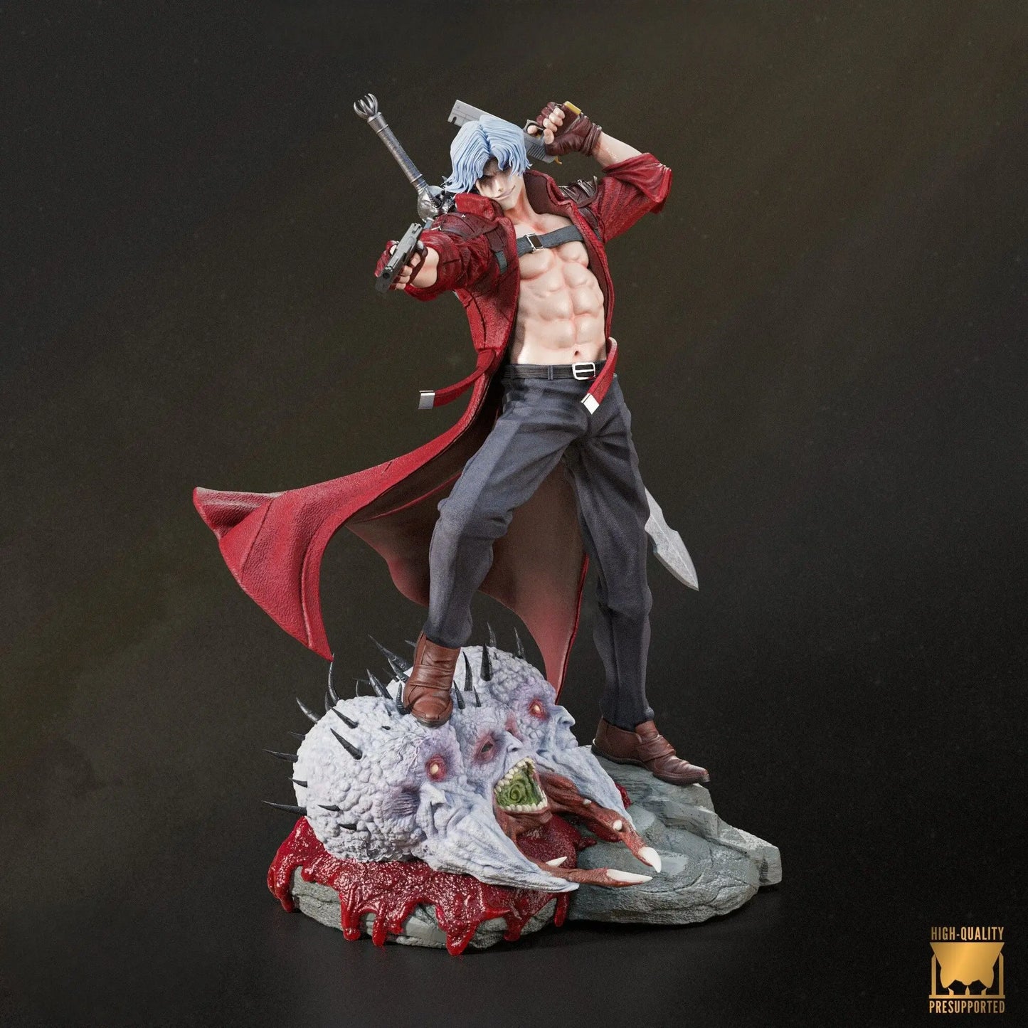 Dante STL File – Devil May Cry – 3D Printable Fan Art Model - SeoNyoki3D