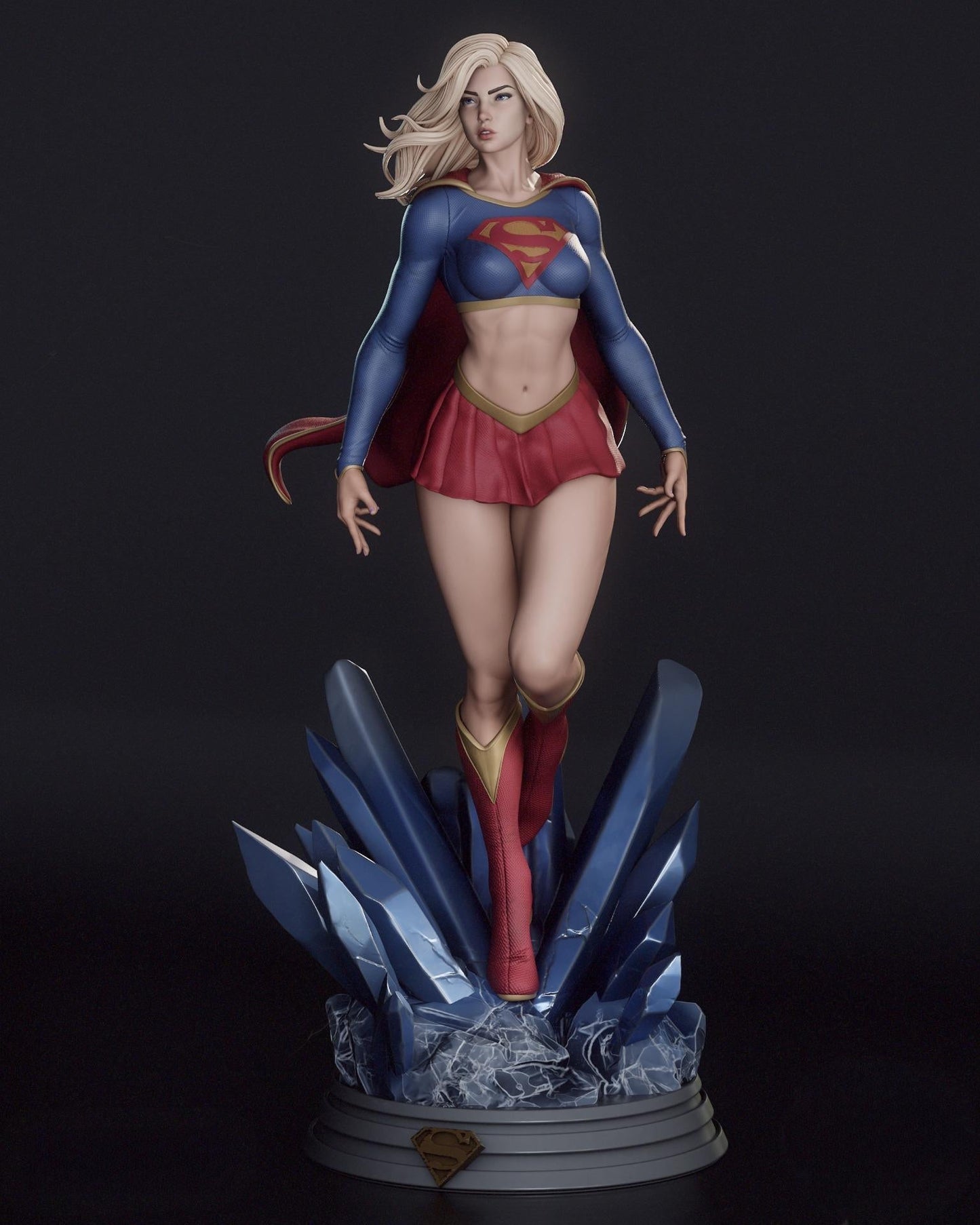 Supergirl NSFW - DC Comics - STL 3D Print Files SeoNyoki3D