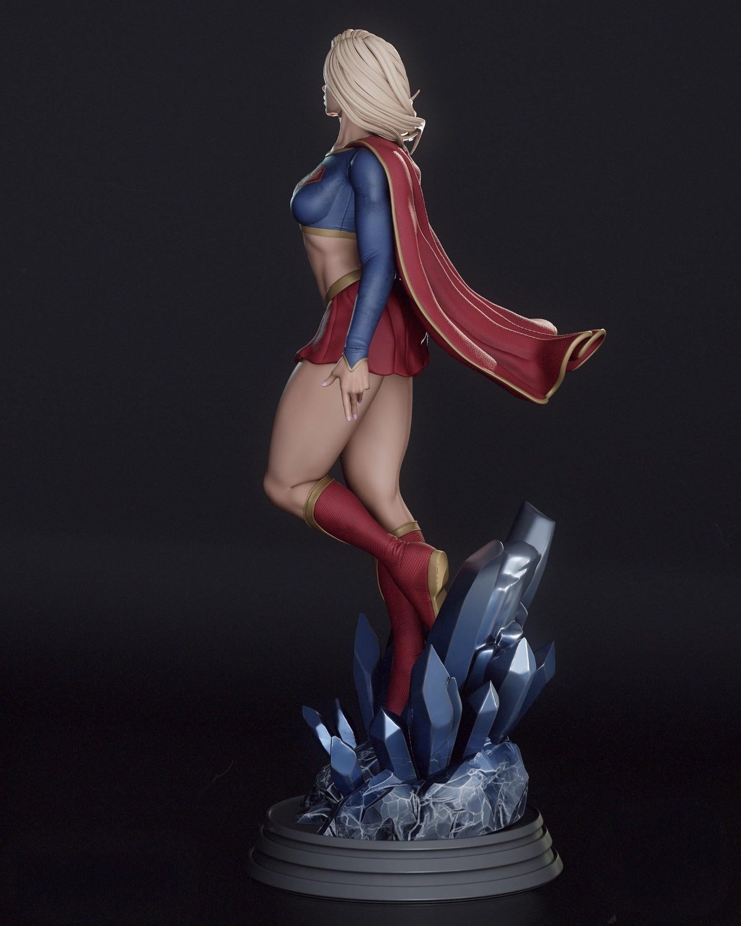 Supergirl NSFW - DC Comics - STL 3D Print Files SeoNyoki3D