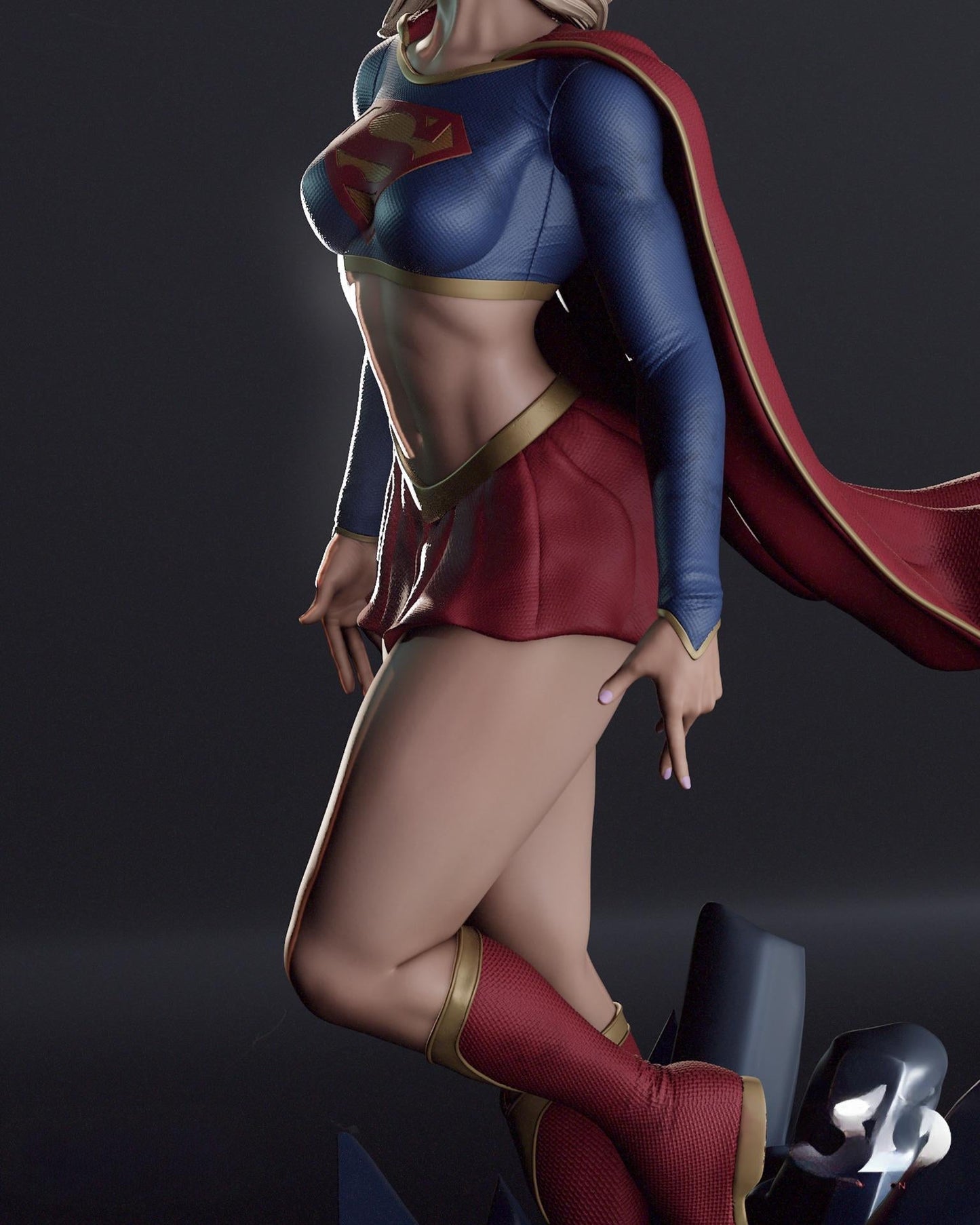 Supergirl NSFW - DC Comics - STL 3D Print Files SeoNyoki3D