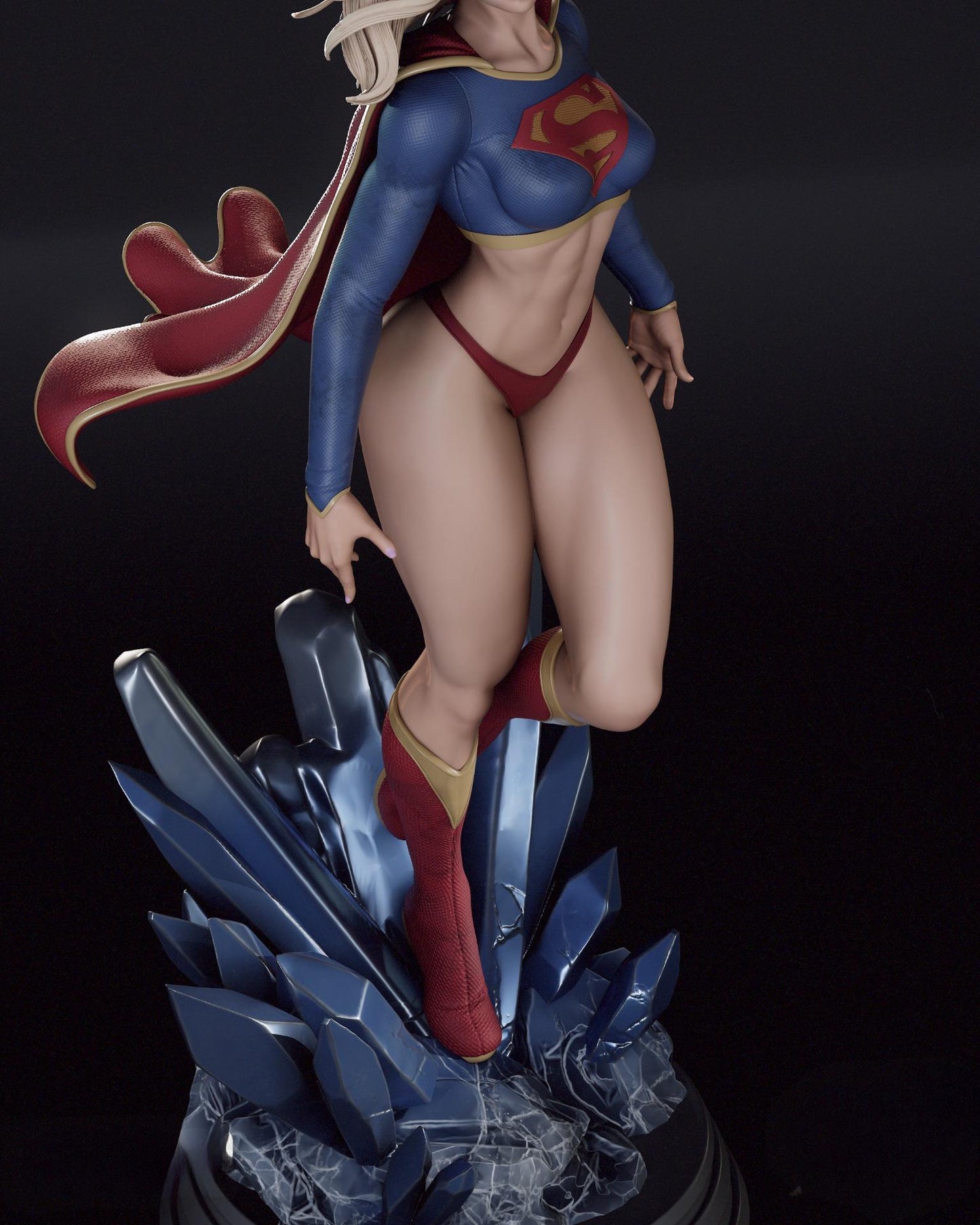 Supergirl NSFW - DC Comics - STL 3D Print Files SeoNyoki3D