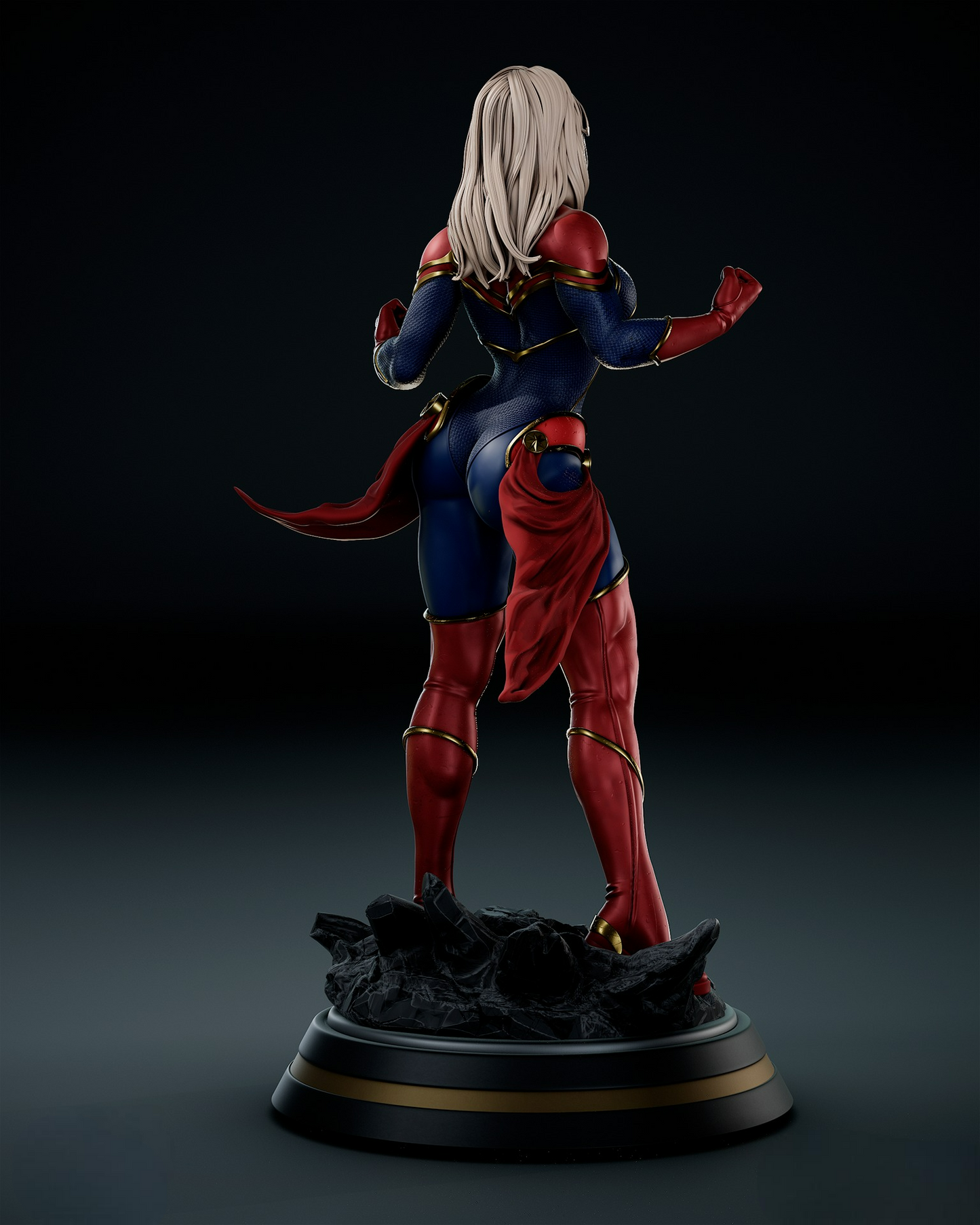 Captain Marvel NSFW - Marvel Comics - STL 3D Print Files SeoNyoki3D