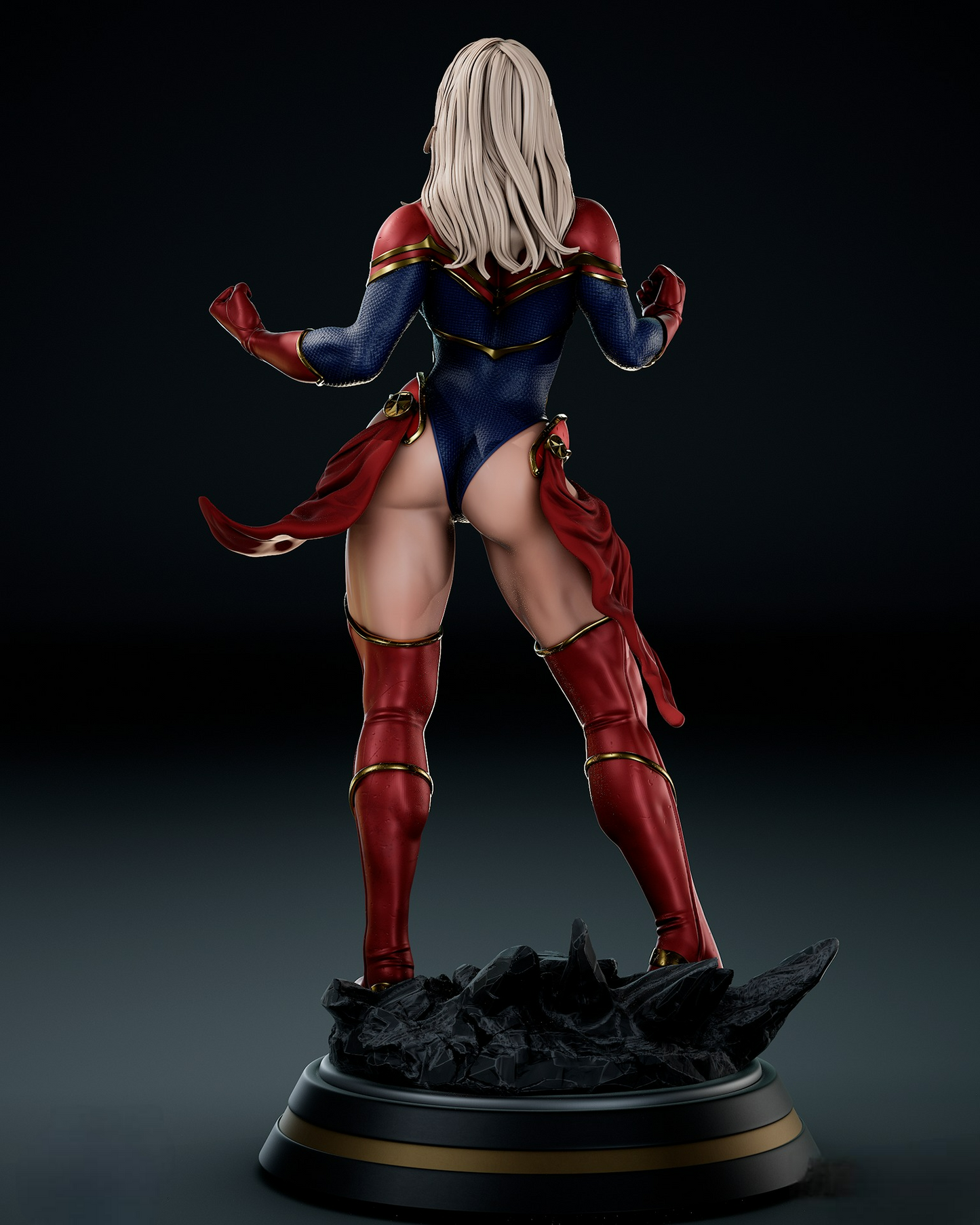 Captain Marvel NSFW - Marvel Comics - STL 3D Print Files SeoNyoki3D