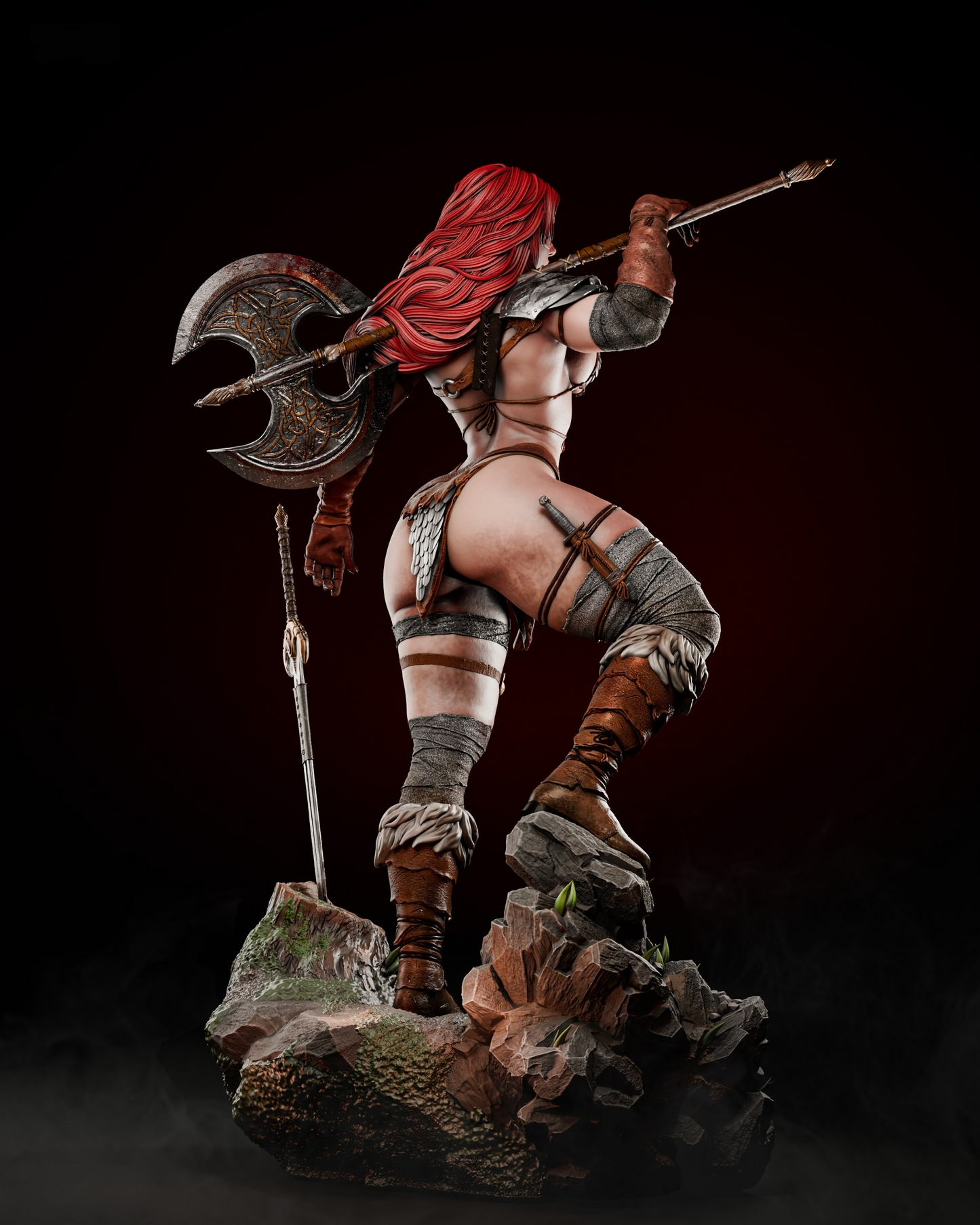 Red Sonja - Marvel Comics - STL 3D Print Files SeoNyoki3D