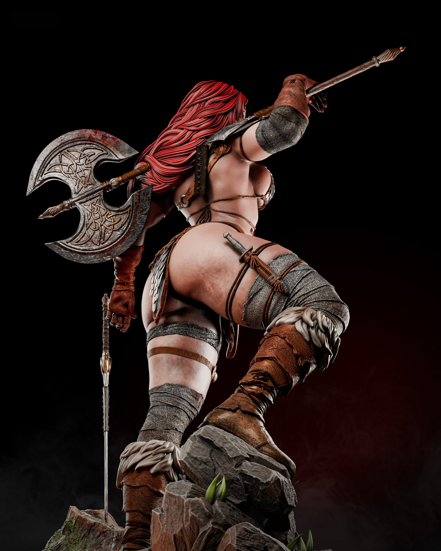 Red Sonja - Marvel Comics - STL 3D Print Files SeoNyoki3D
