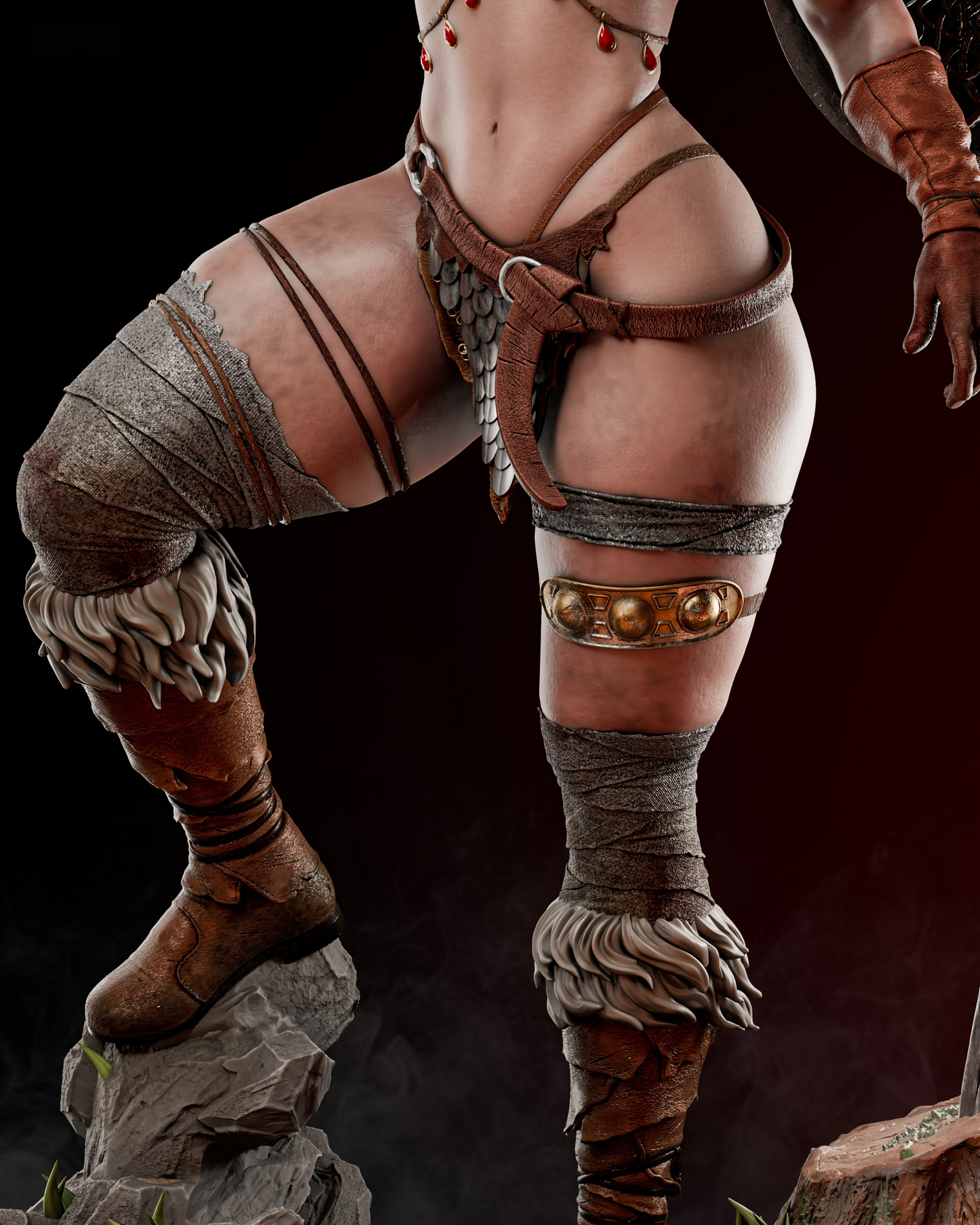 Red Sonja - Marvel Comics - STL 3D Print Files SeoNyoki3D