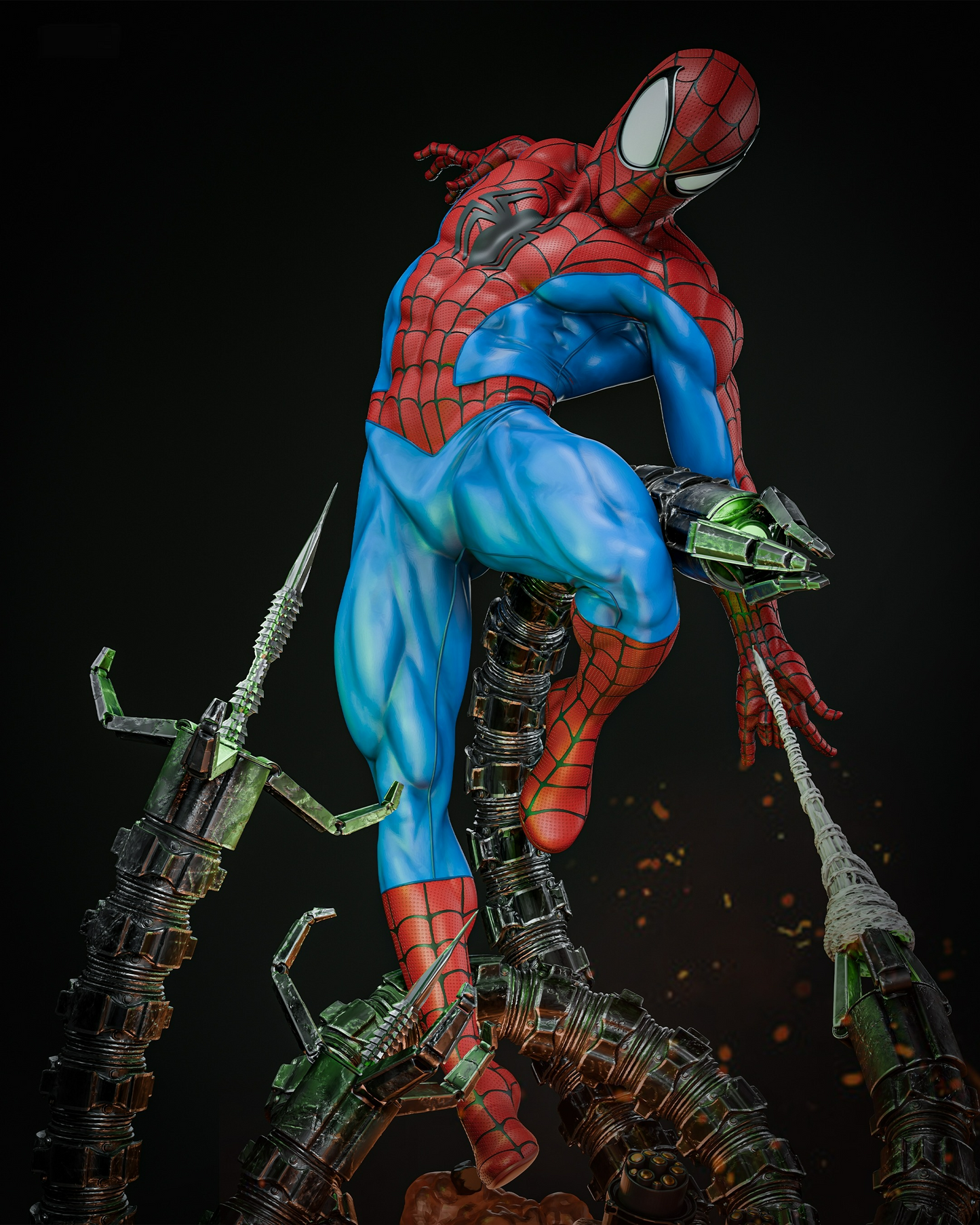 Spider-Man DIORAMA - Marvel Comics - STL 3D Print Files SeoNyoki3D