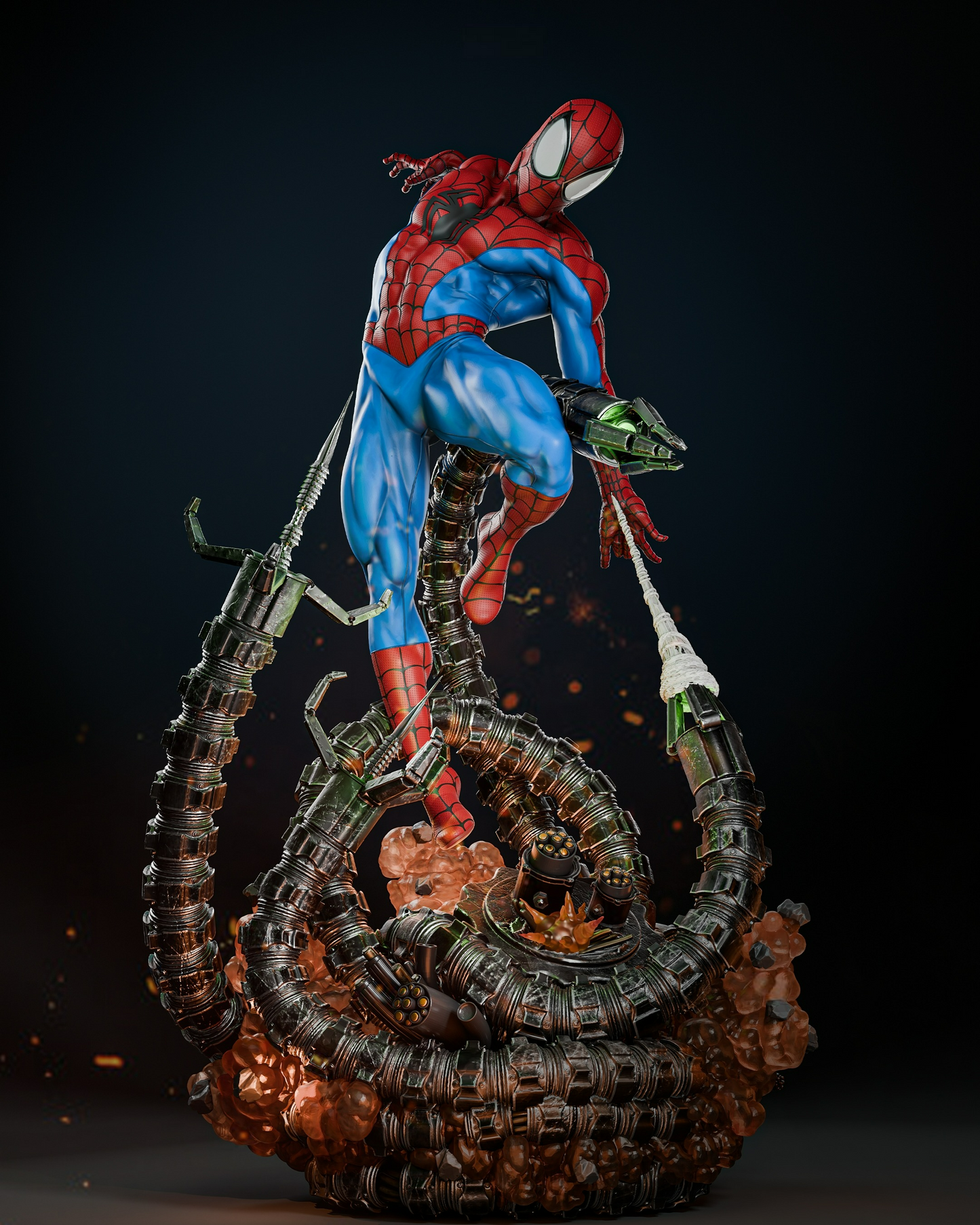 Spider-Man DIORAMA - Marvel Comics - STL 3D Print Files SeoNyoki3D