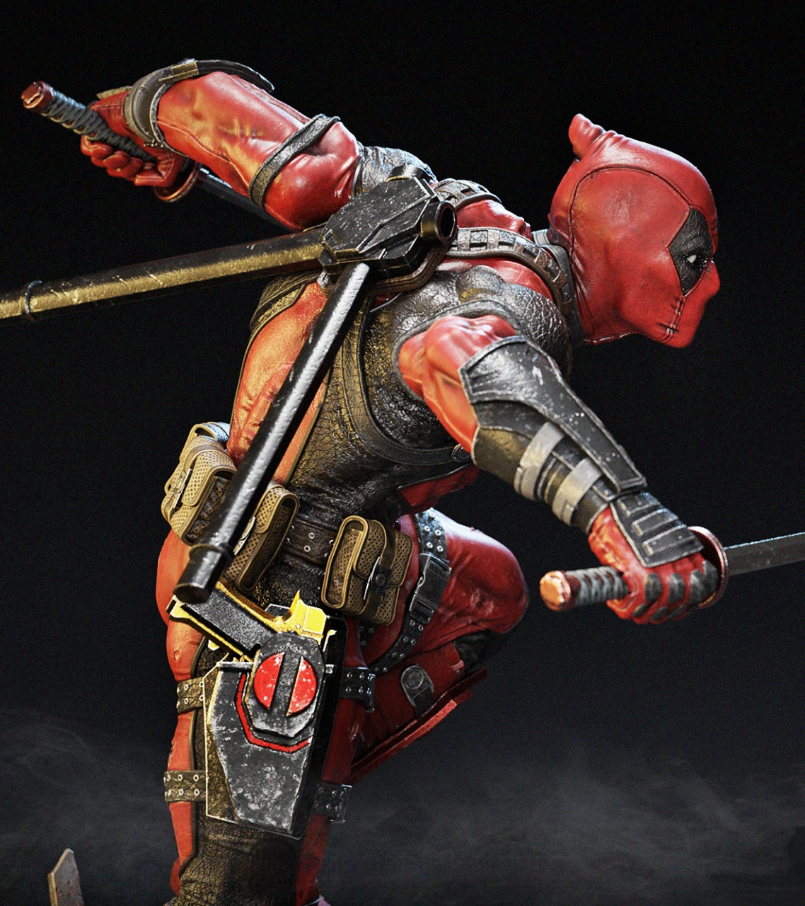 Deadpool - Marvel Comics - STL 3D Print Files SeoNyoki3D