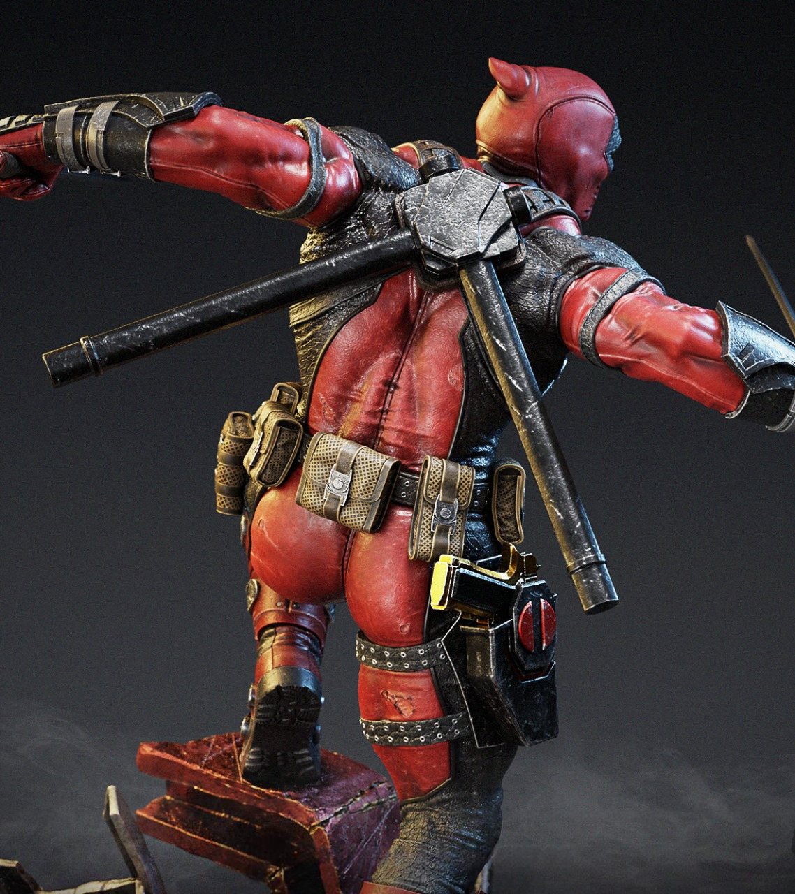 Deadpool - Marvel Comics - STL 3D Print Files SeoNyoki3D