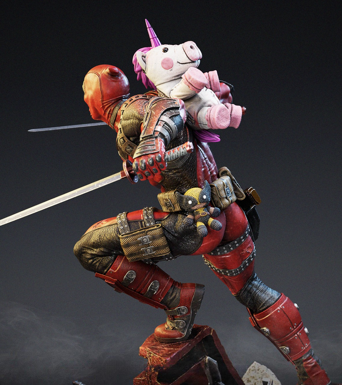 Deadpool - Marvel Comics - STL 3D Print Files SeoNyoki3D