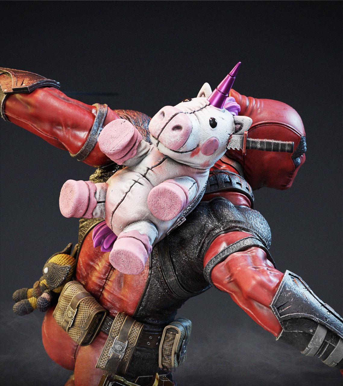 Deadpool - Marvel Comics - STL 3D Print Files SeoNyoki3D