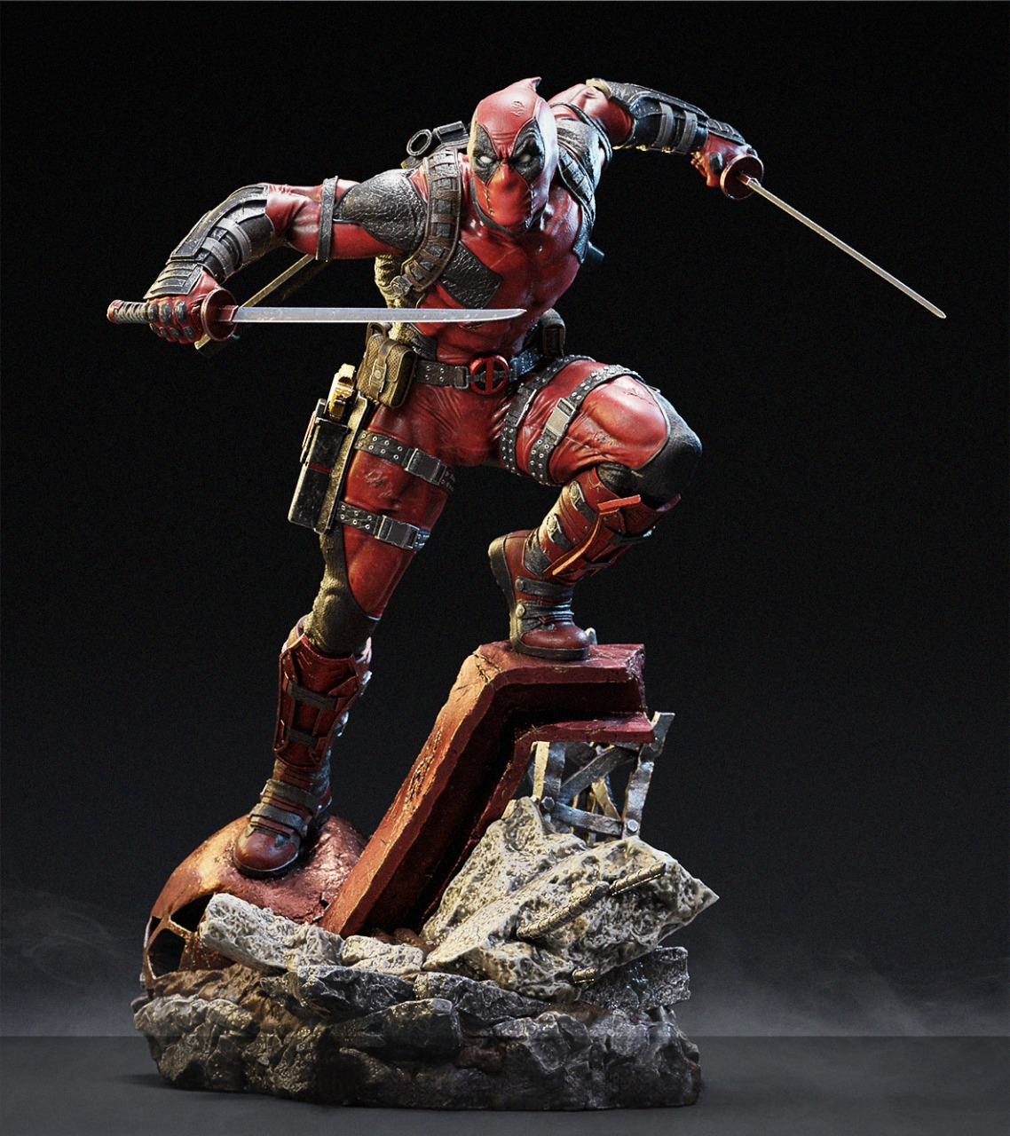 Deadpool - Marvel Comics - STL 3D Print Files SeoNyoki3D