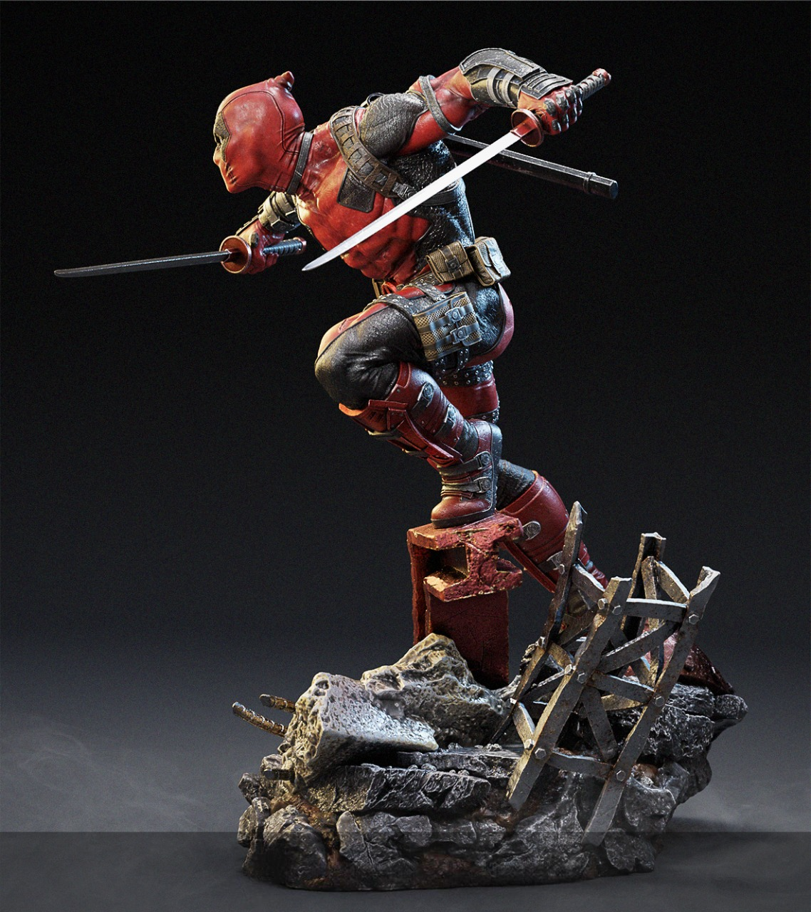 Deadpool - Marvel Comics - STL 3D Print Files SeoNyoki3D