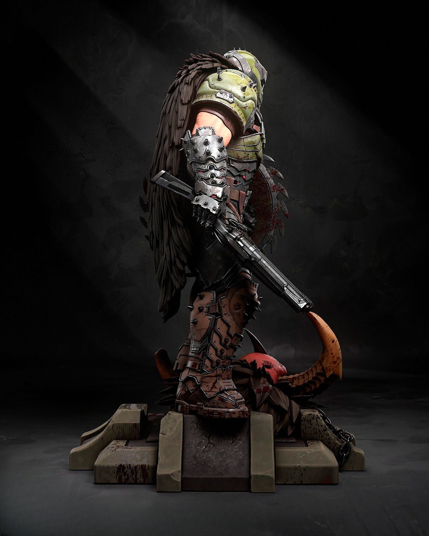 3944 Doom Slayer - Doom - STL 3D Print Files HihowruSTL