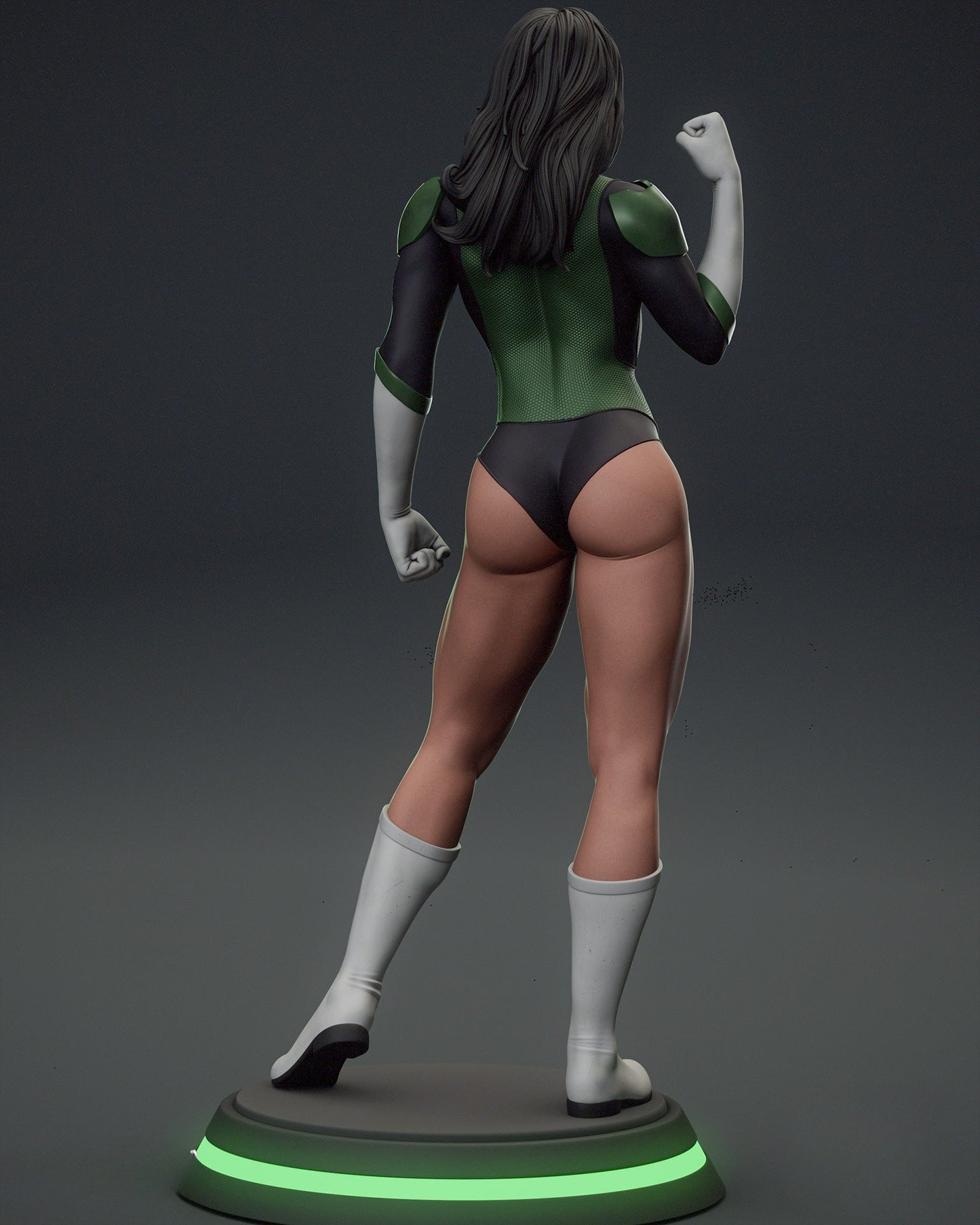 Jessica Cruz NSFW - Green Lantern - STL 3D Print Files SeoNyoki3D