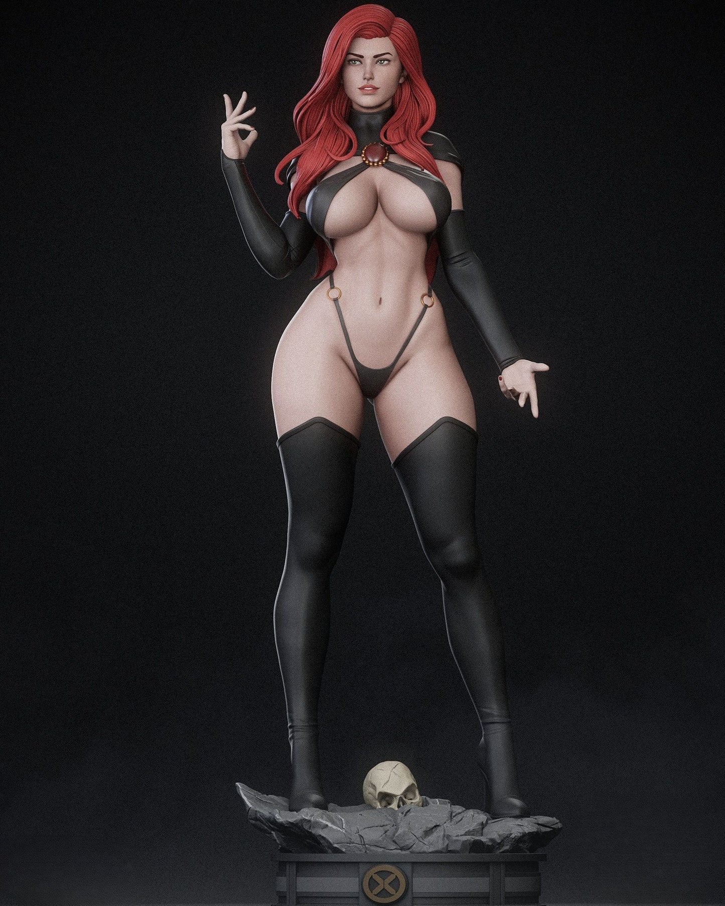4134 Madelyne Pryor NSFW - The Goblin Queen - STL 3D Print Files HihowruSTL