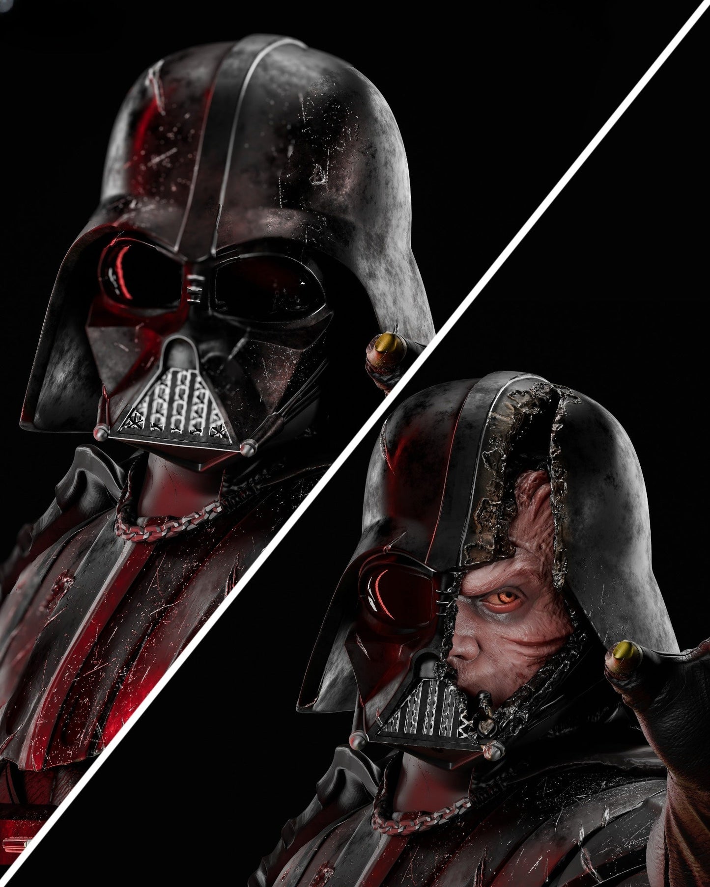 Darth Vader - Star Wars - STL 3D Print Files SeoNyoki3D