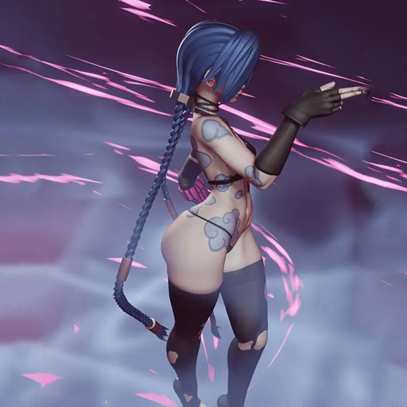 JINX NSFW STL File – League of Legends – 3D printer files SeoNyoki3D