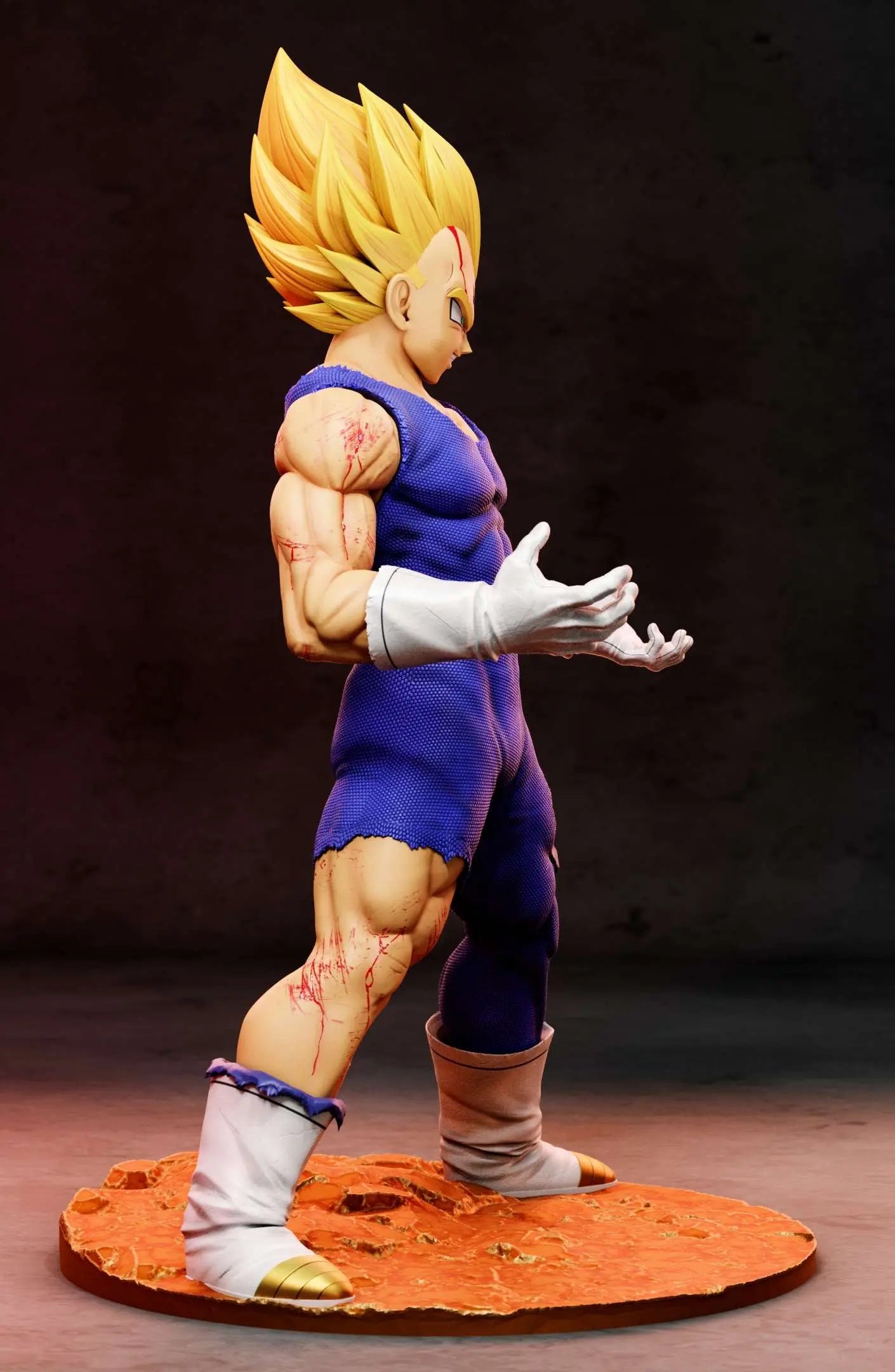 Vegeta - Dragon Ball STL- 3D Print Files SeoNyoki3D