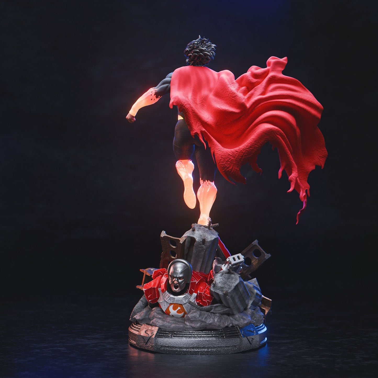 4178 Absolute Superman - DC Comics - STL 3D Print Files HihowruSTL