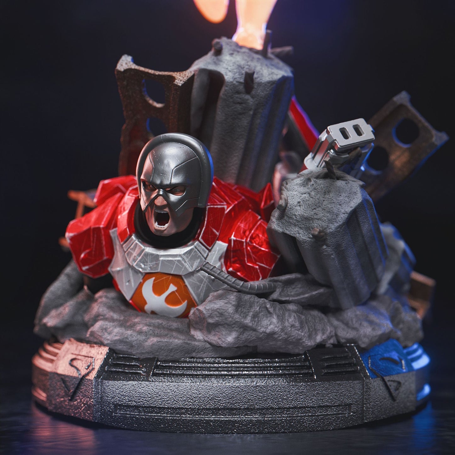 4178 Absolute Superman - DC Comics - STL 3D Print Files HihowruSTL
