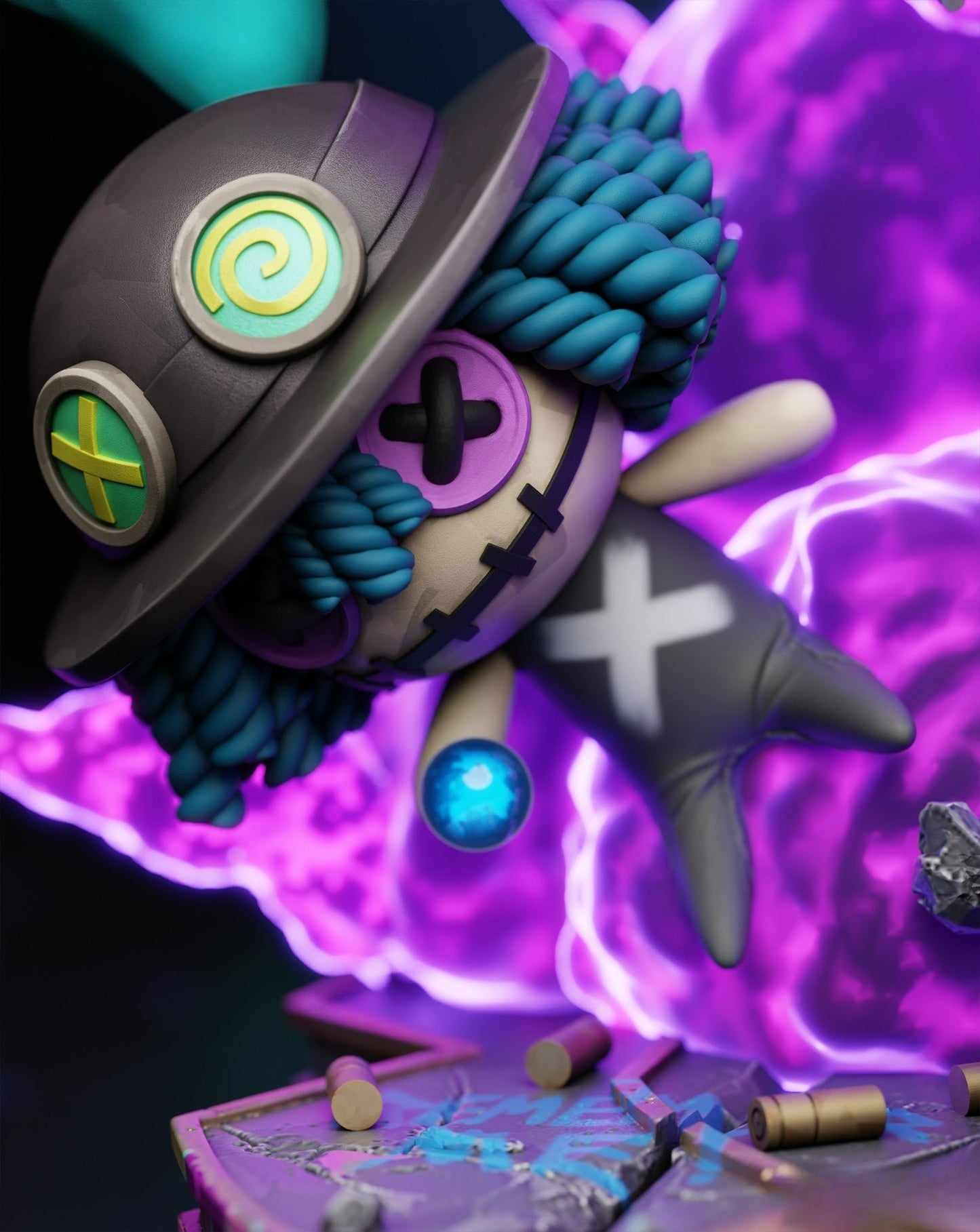 Jinx - League of Legends - STL 3D Print Files SeoNyoki3D