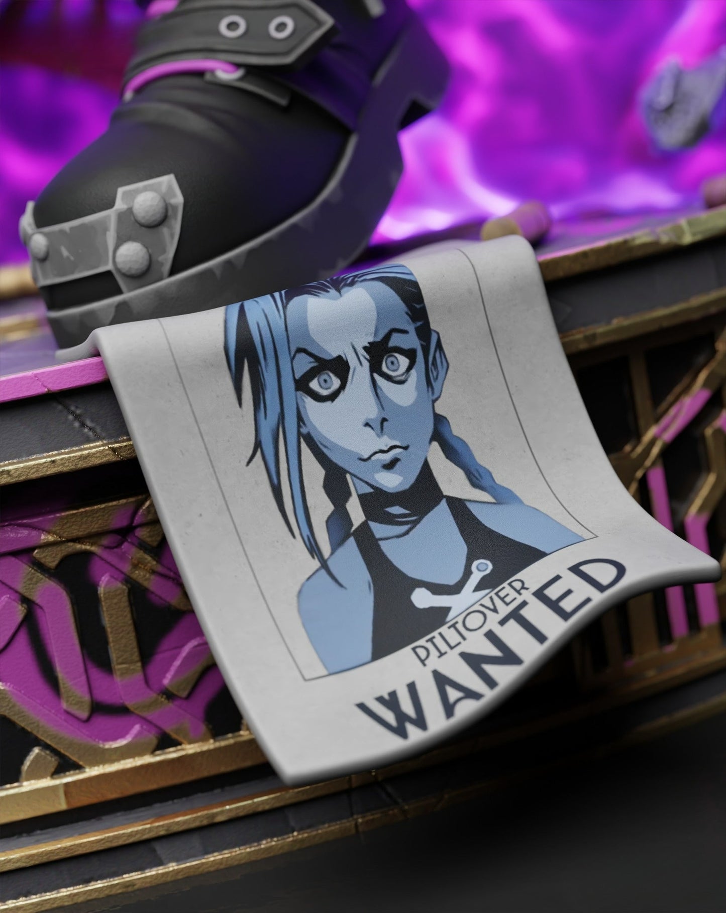 Jinx - League of Legends - STL 3D Print Files SeoNyoki3D