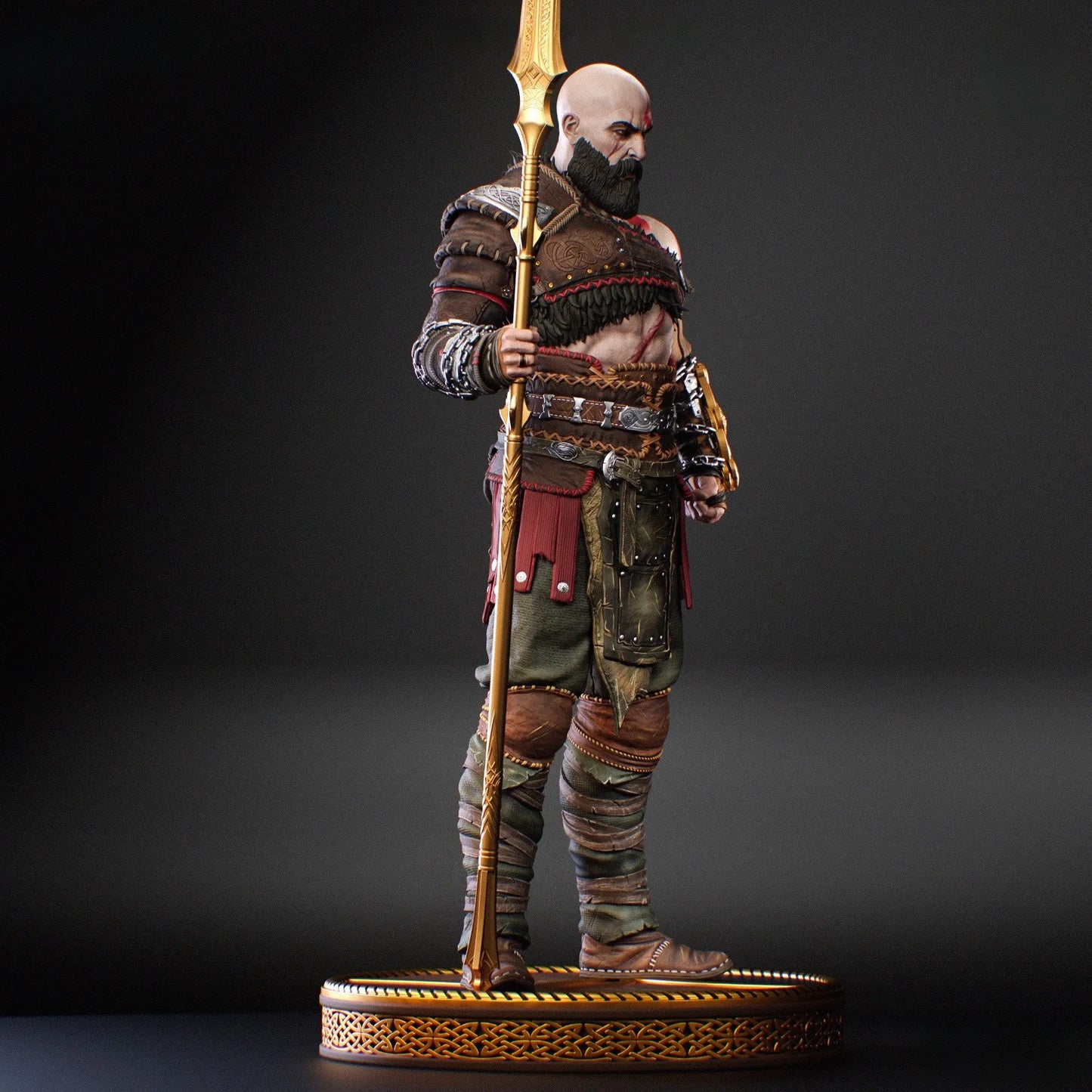 Kratos STL - God of War - 3D Print Files SeoNyoki3D
