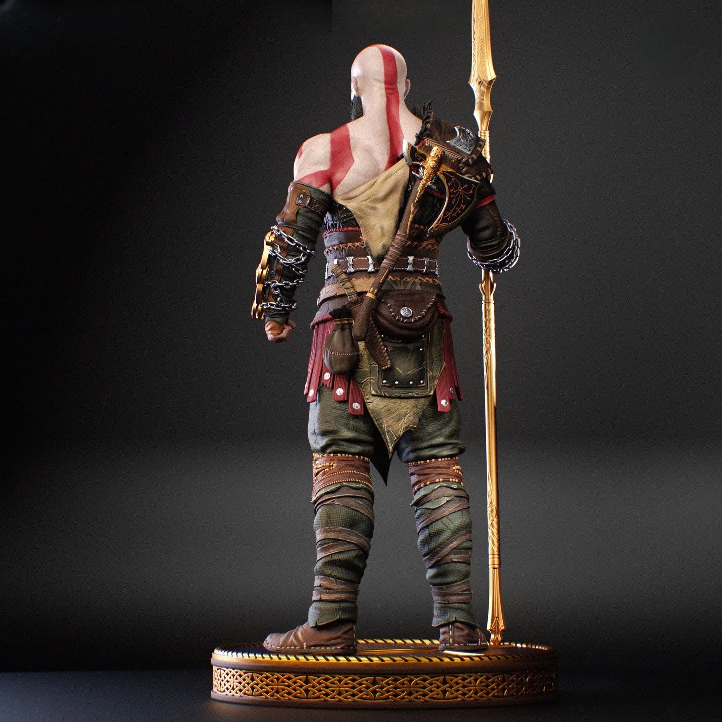Kratos STL - God of War - 3D Print Files SeoNyoki3D