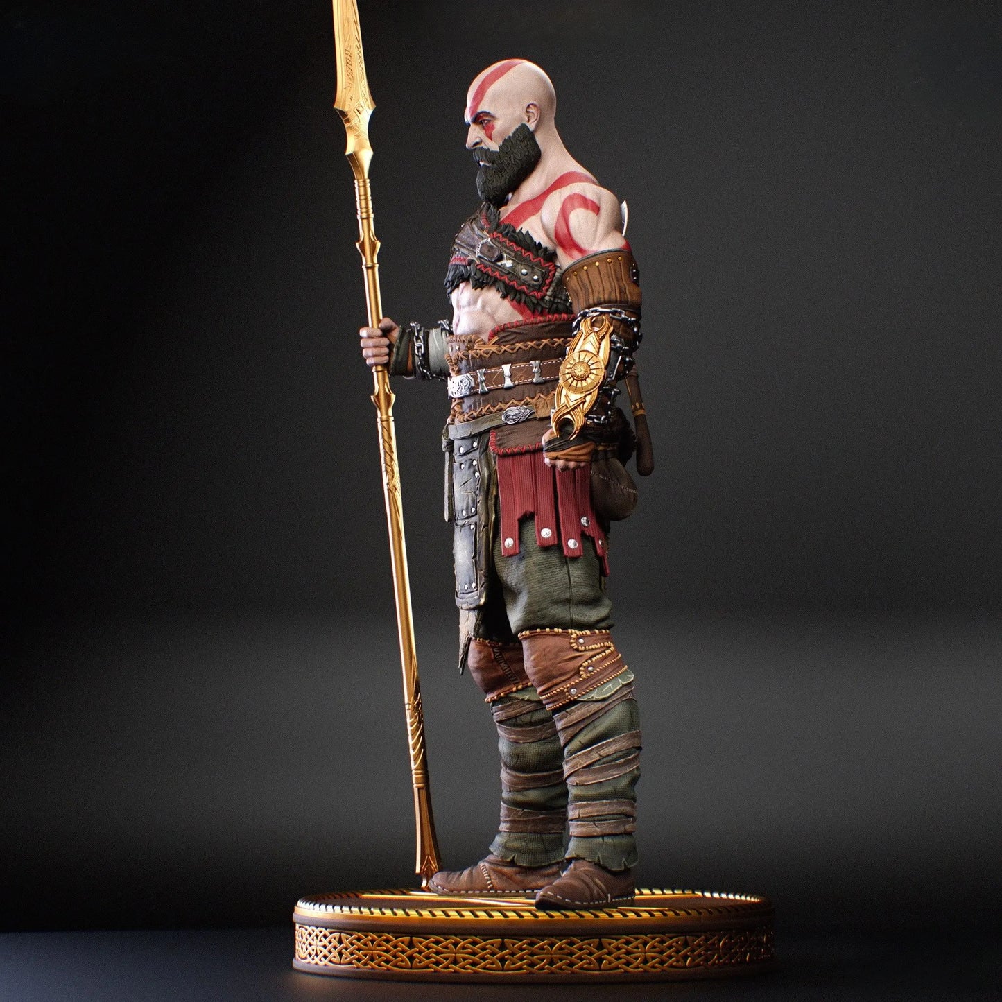 Kratos STL - God of War - 3D Print Files SeoNyoki3D