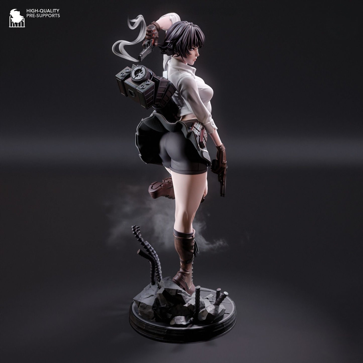 4120 Lady - Devil May Cry - STL 3D Print Files HihowruSTL