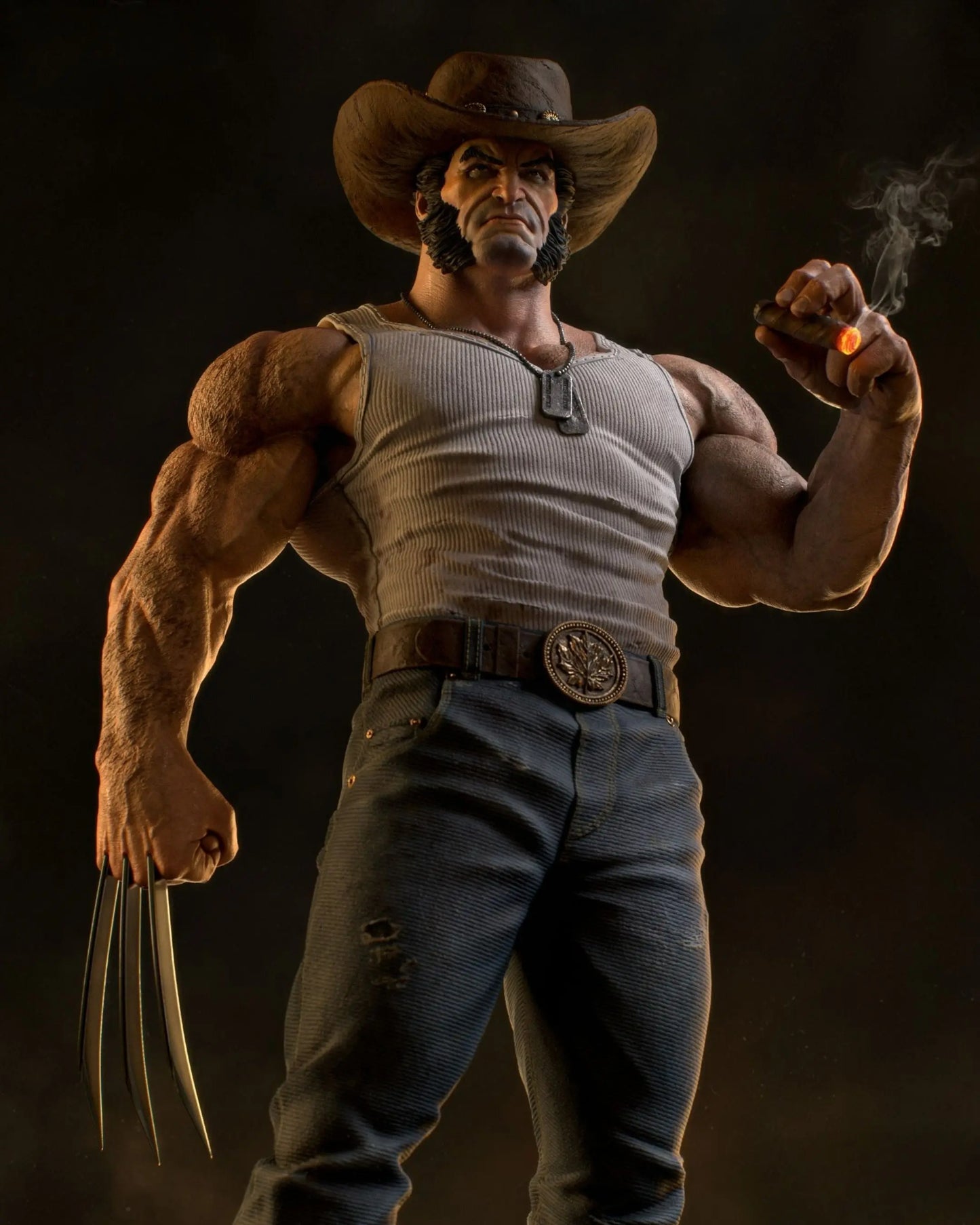 3593 Logan - WOLVERINE - STL 3D Print Files HihowruSTL