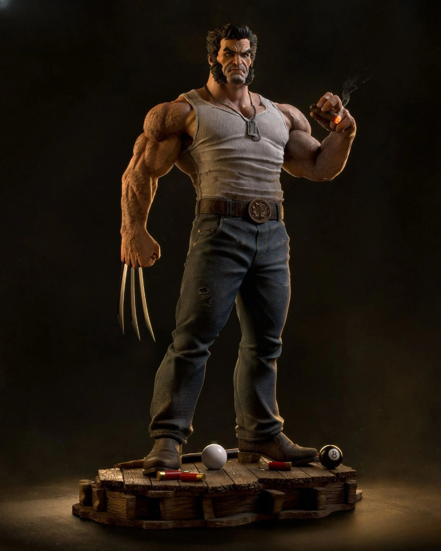 3593 Logan - WOLVERINE - STL 3D Print Files HihowruSTL