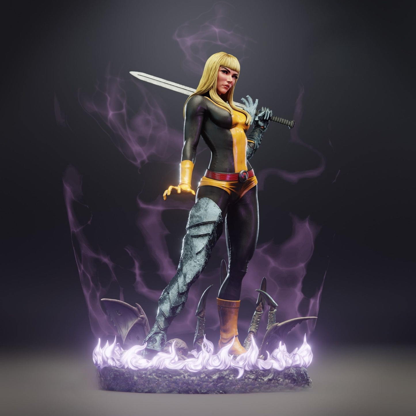 4023 Magik - X-Men - STL 3D Print Files HihowruSTL