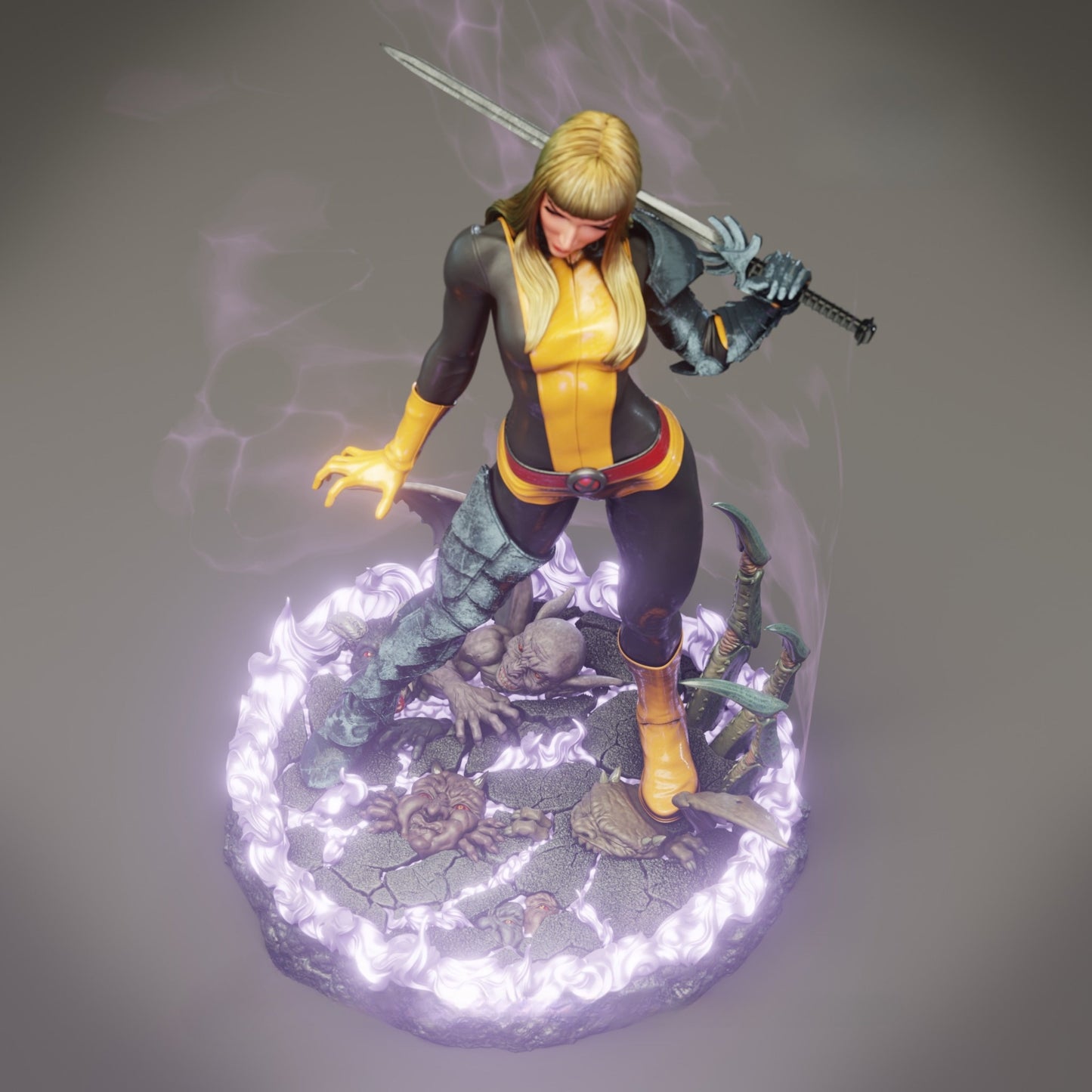 4023 Magik - X-Men - STL 3D Print Files HihowruSTL
