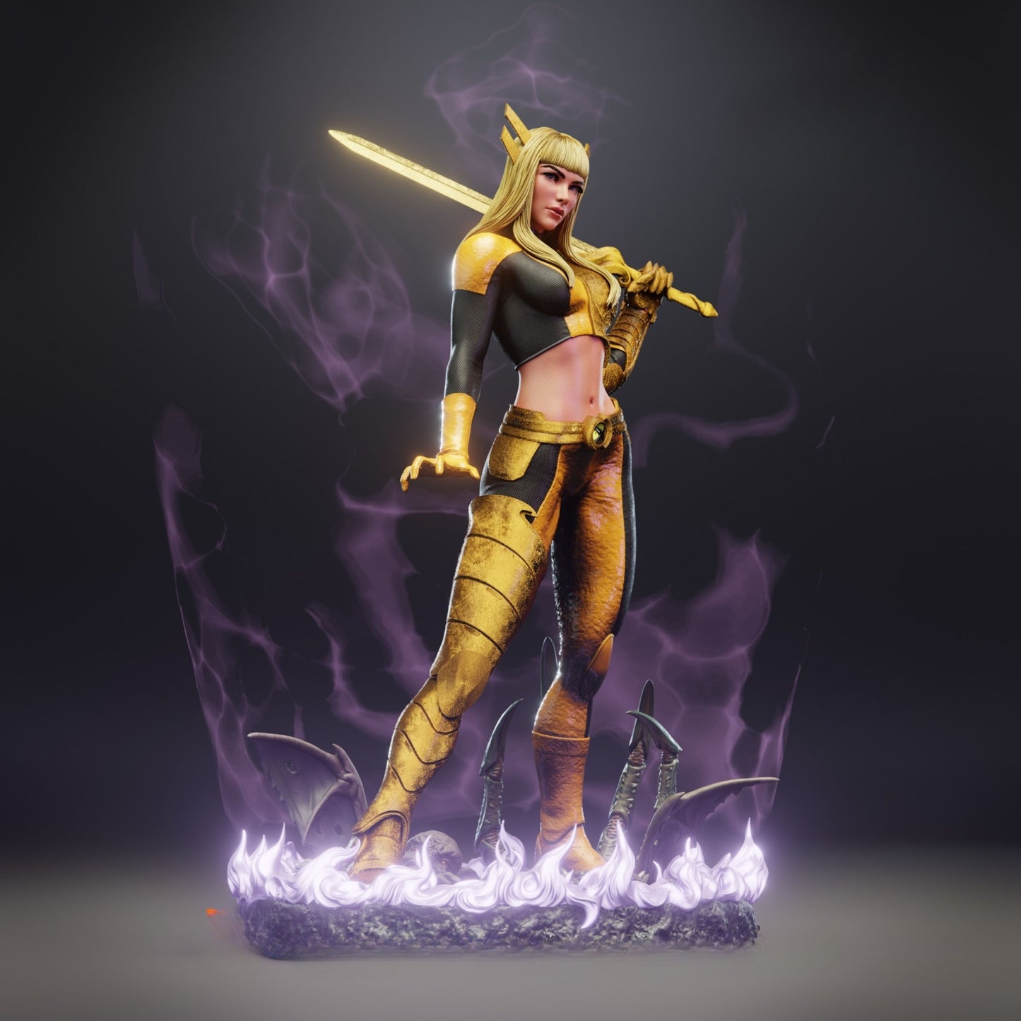 4023 Magik - X-Men - STL 3D Print Files HihowruSTL