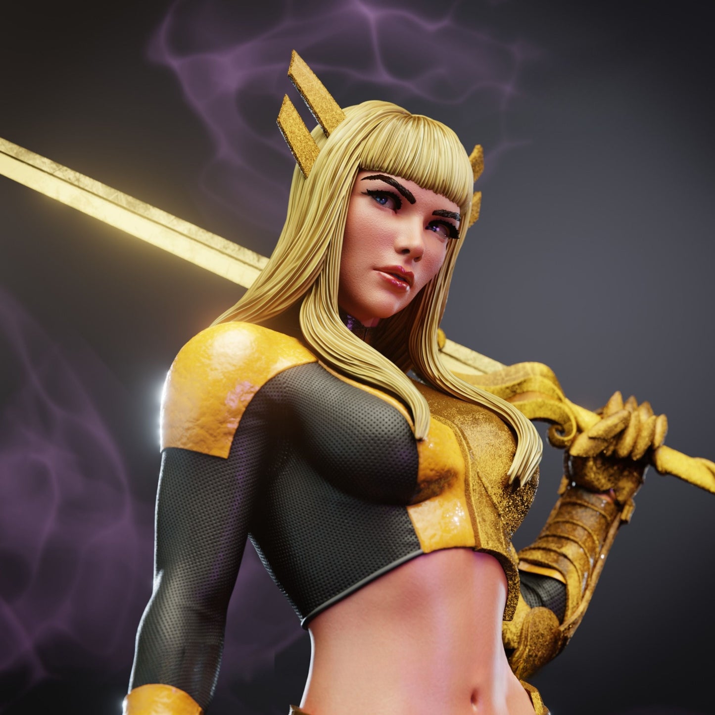 4023 Magik - X-Men - STL 3D Print Files HihowruSTL