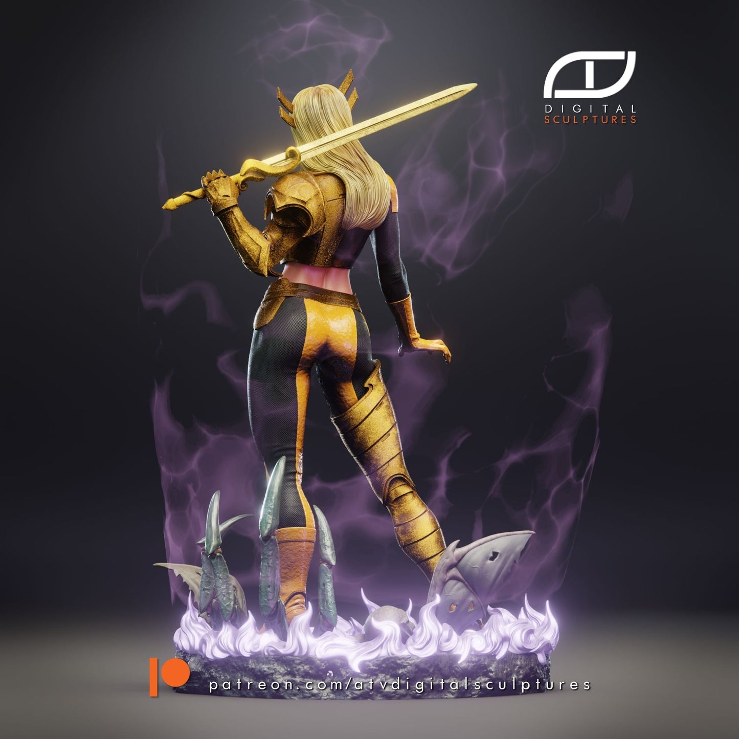 4023 Magik - X-Men - STL 3D Print Files HihowruSTL