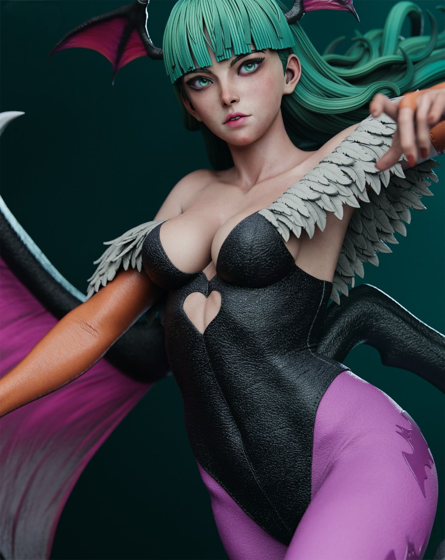 4207 Morrigan - Darkstalkers - STL 3D Print Files HihowruSTL