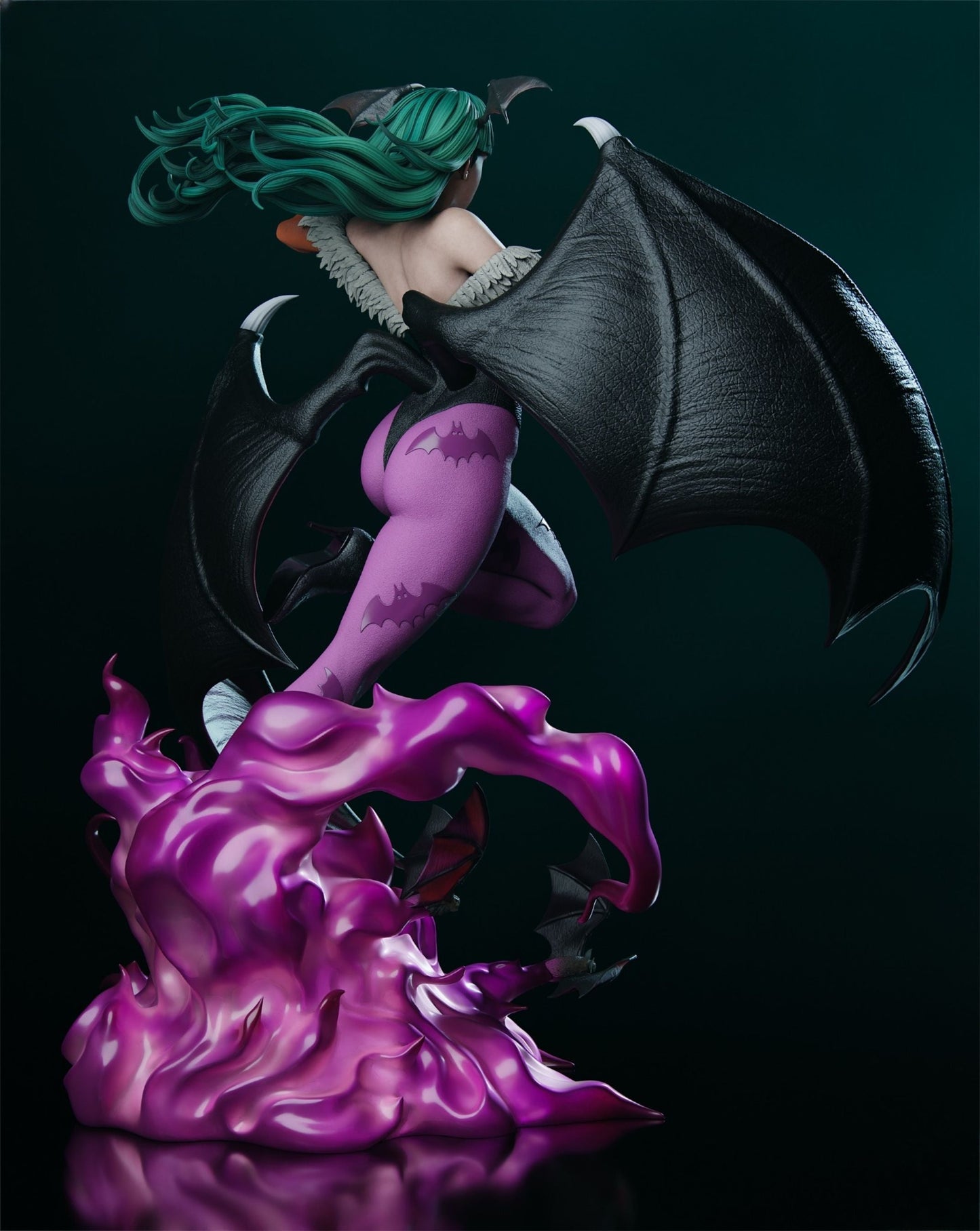 4207 Morrigan - Darkstalkers - STL 3D Print Files HihowruSTL
