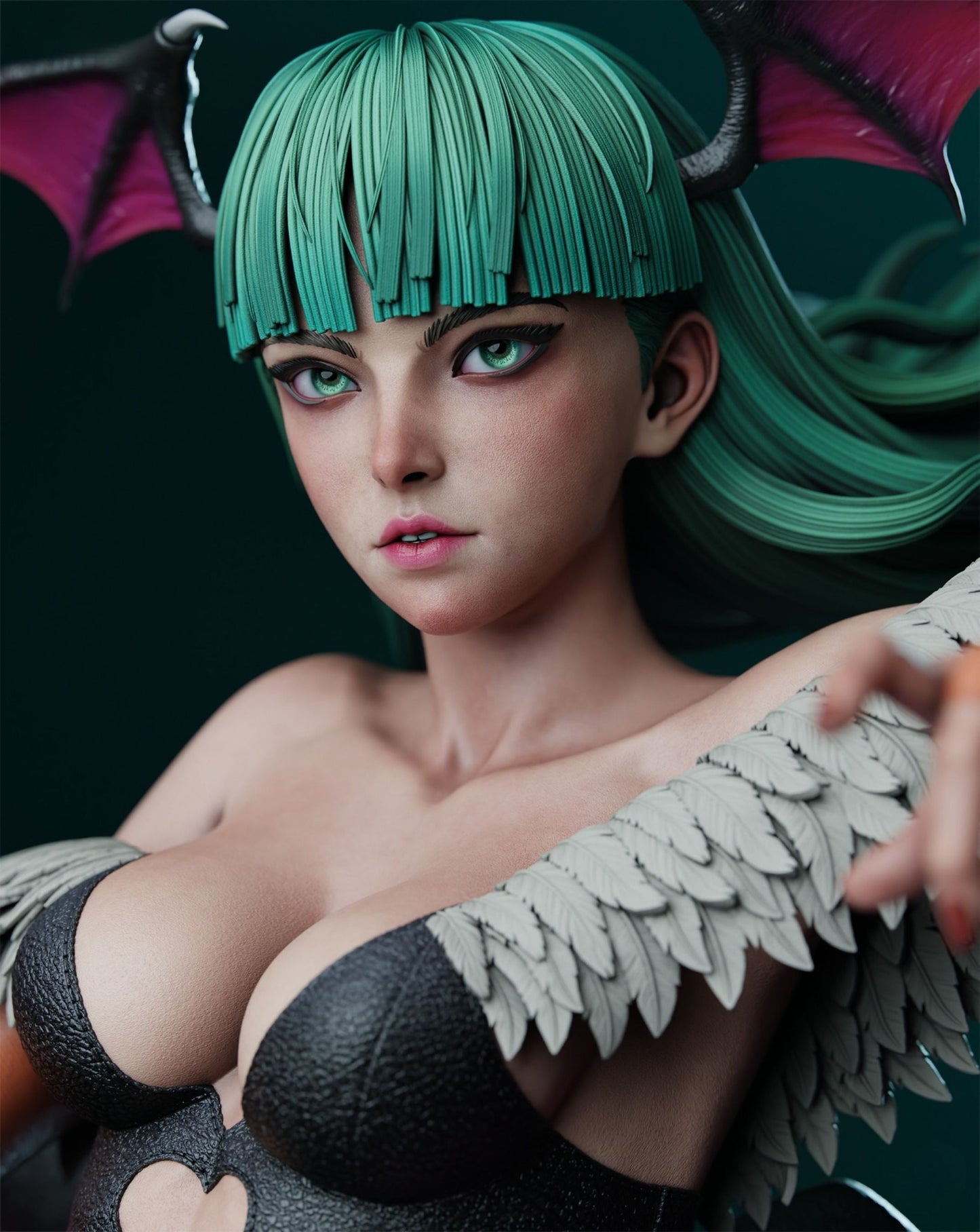 4207 Morrigan - Darkstalkers - STL 3D Print Files HihowruSTL