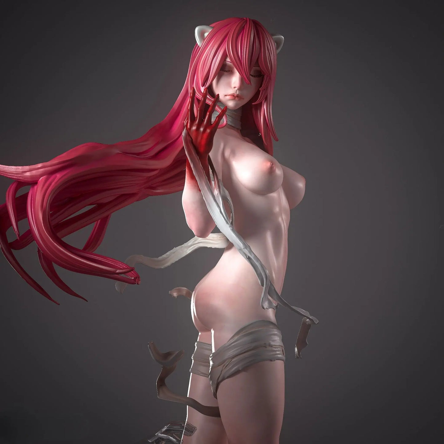 Lucy Kaede NSFW STL- Elfen Lied - 3D Print Files SeoNyoki3D