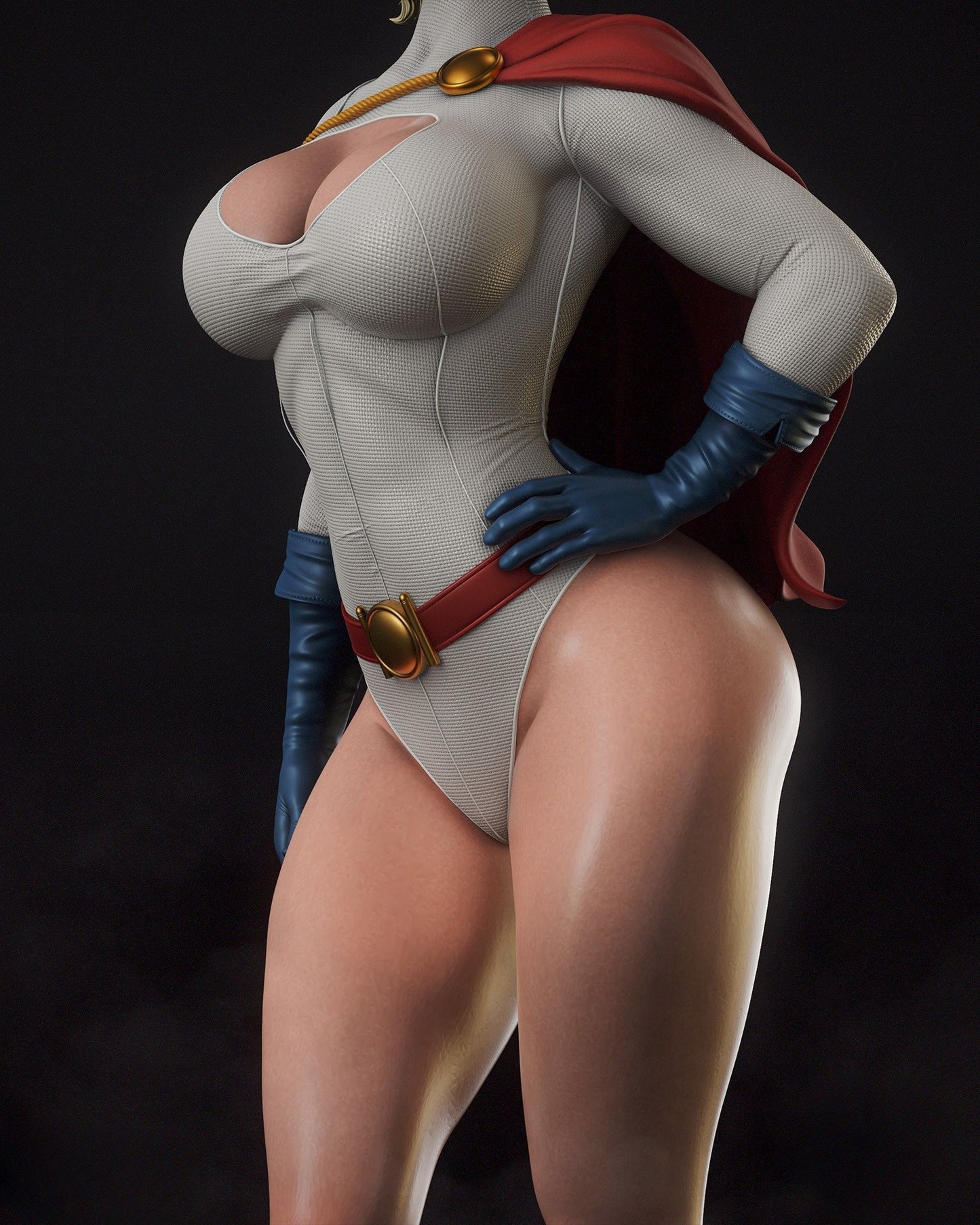 Power Girl NSFW - DC Comics - STL 3D Print Files SeoNyoki3D
