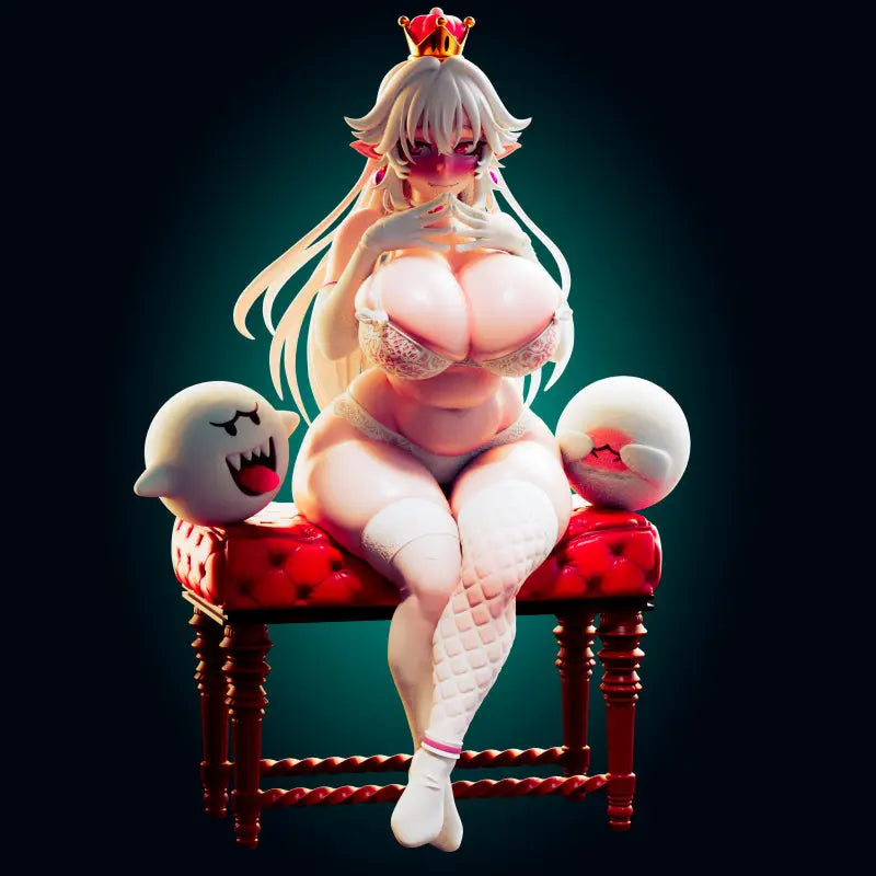 Booette NSFW STL File – Super Mario Inspired – 3D Printable Adult Fan Art - SeoNyoki3D