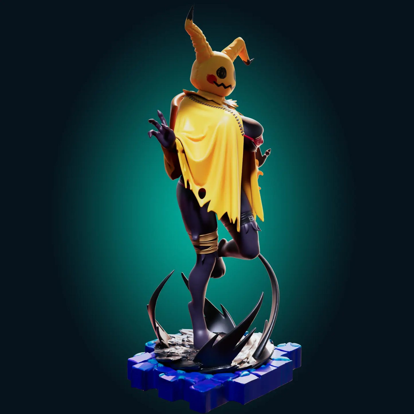 Mimikyu Pokémon Frost NSFW STL File – 3D Printable Adult Fan Art Model - SeoNyoki3D